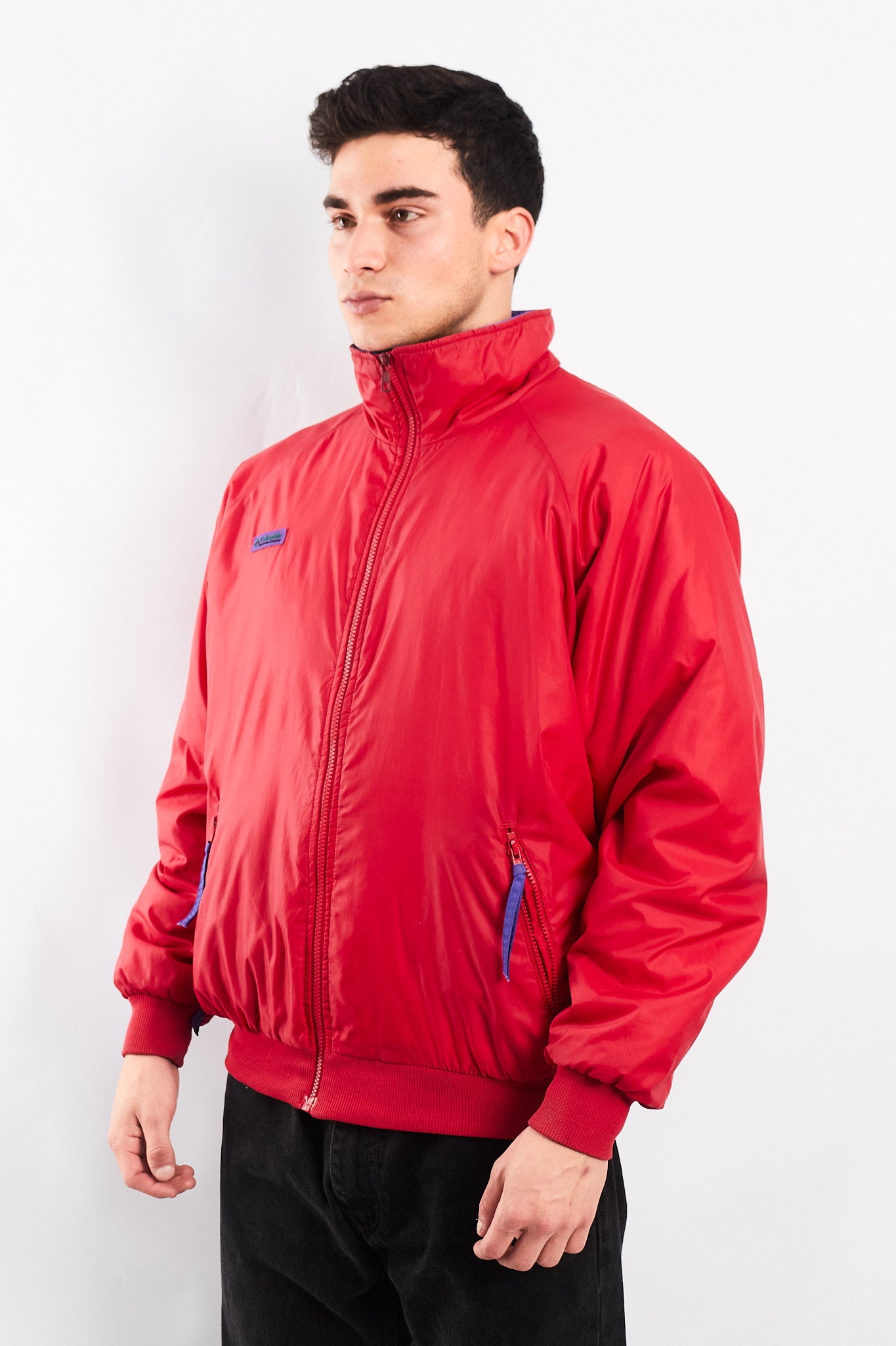 1990 Columbia Radial Sleeve Impermeable Reversible Padded Jacket (M/L)
