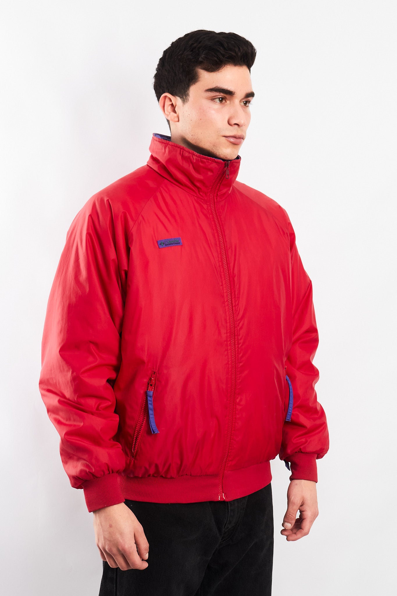 1990 Columbia Radial Sleeve Impermeable Reversible Padded Jacket (M/L)