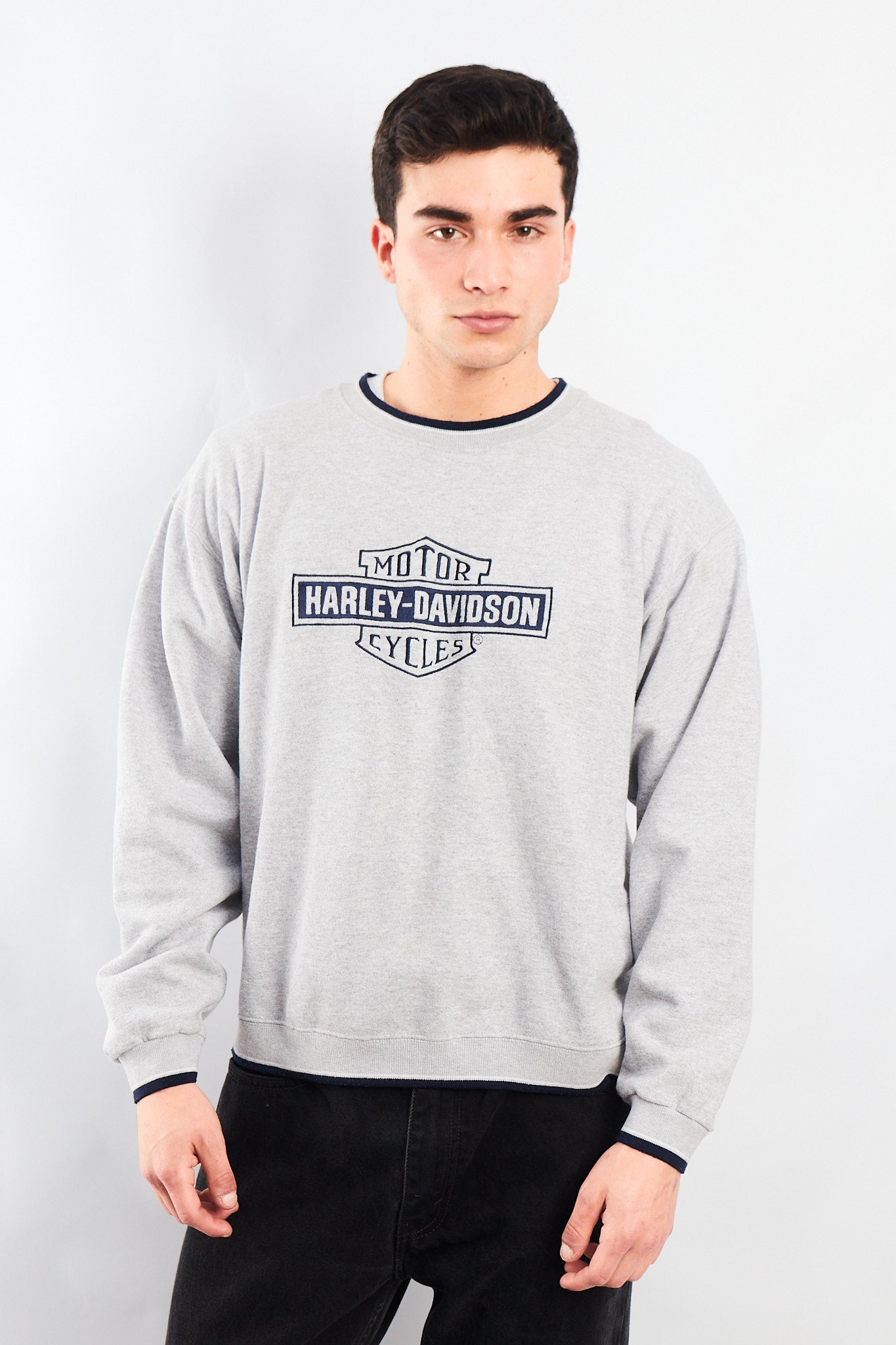 Vintage Harley Davidson Cotton Crewneck (M/L)