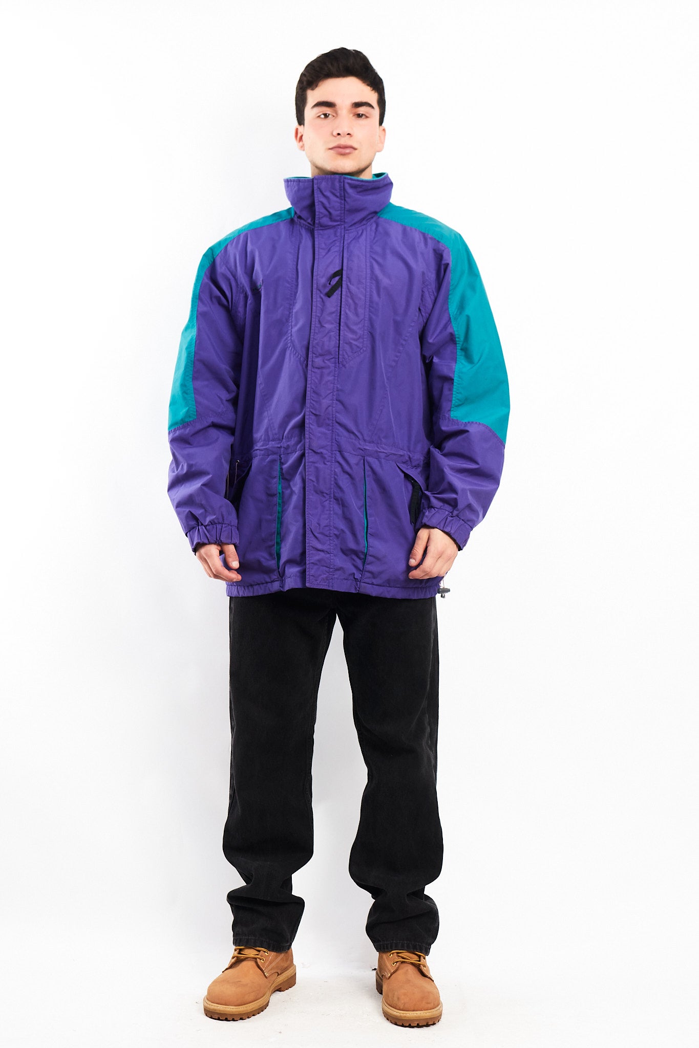 1990 Vintage Columbia Radial Sleeve Retro Parka (L)