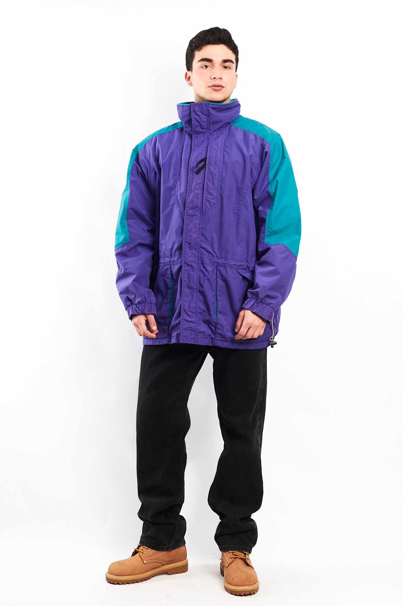 1990 Vintage Columbia Radial Sleeve Retro Parka (L)