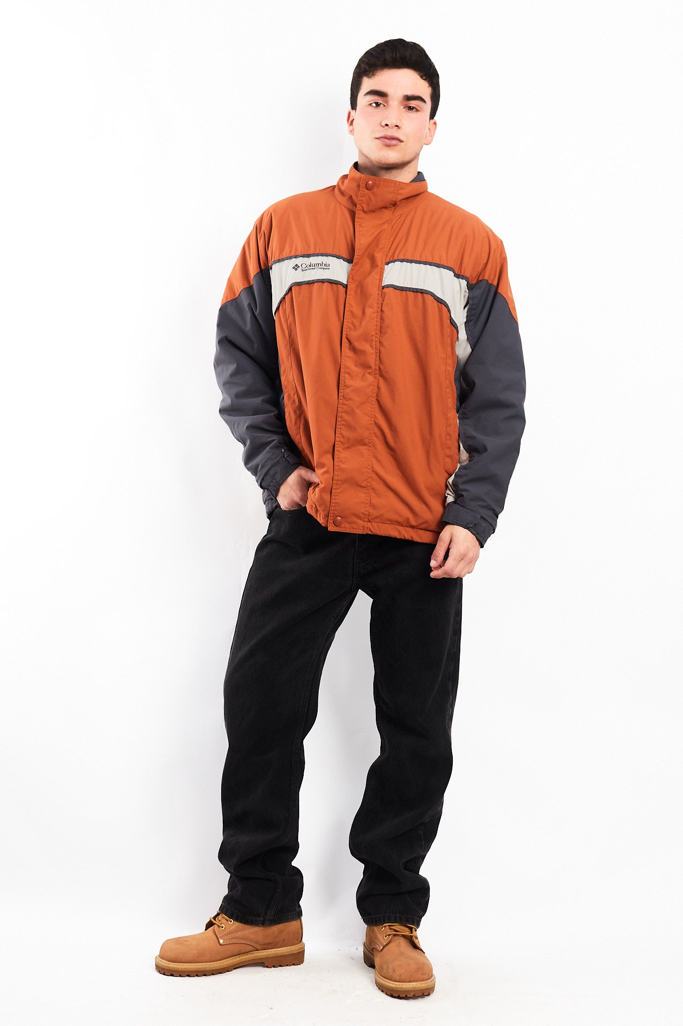 2000 Vintage Columbia Impermeable Padded Outdoor Jacket (M/L)