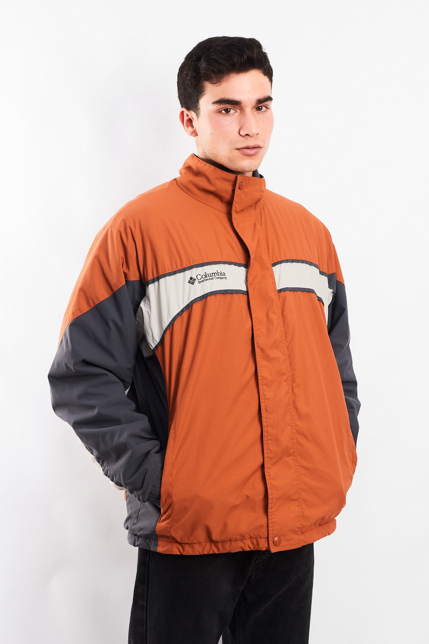 2000 Vintage Columbia Impermeable Padded Outdoor Jacket (M/L)