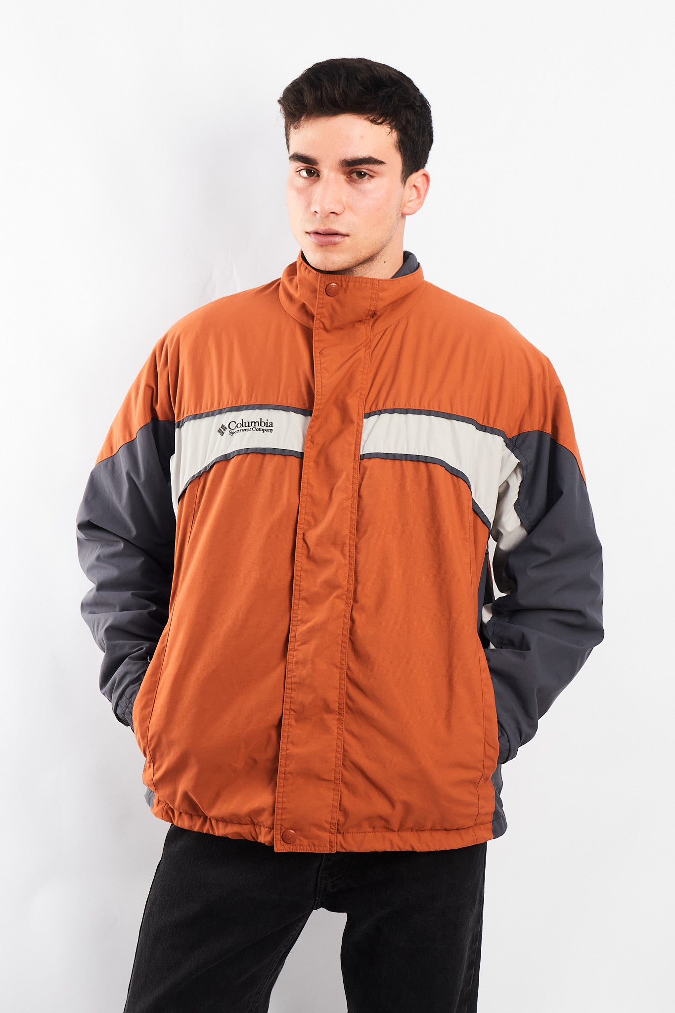 2000 Vintage Columbia Impermeable Padded Outdoor Jacket (M/L)