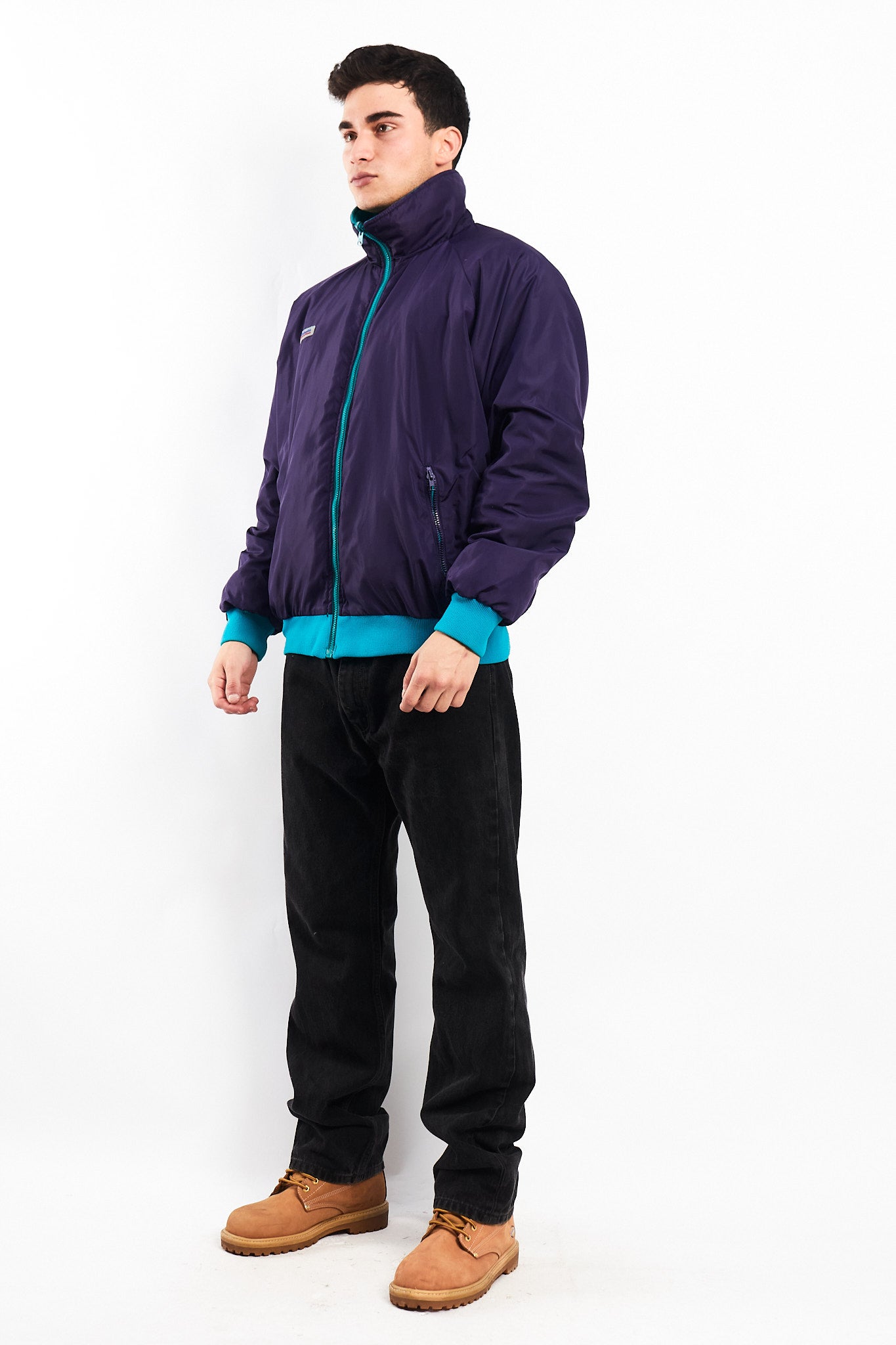1990 Columbia Impermeable Reversible Padded Jacket (M/L)