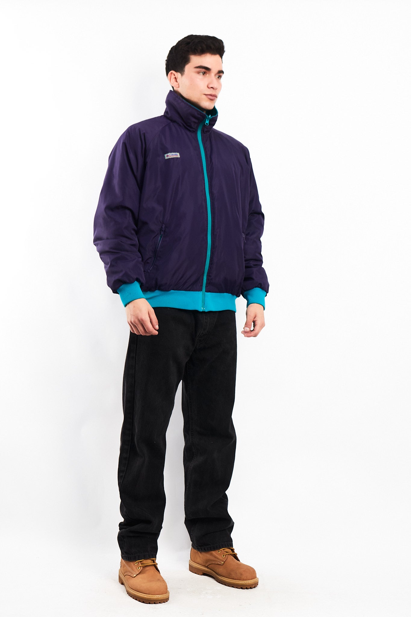 1990 Columbia Impermeable Reversible Padded Jacket (M/L)