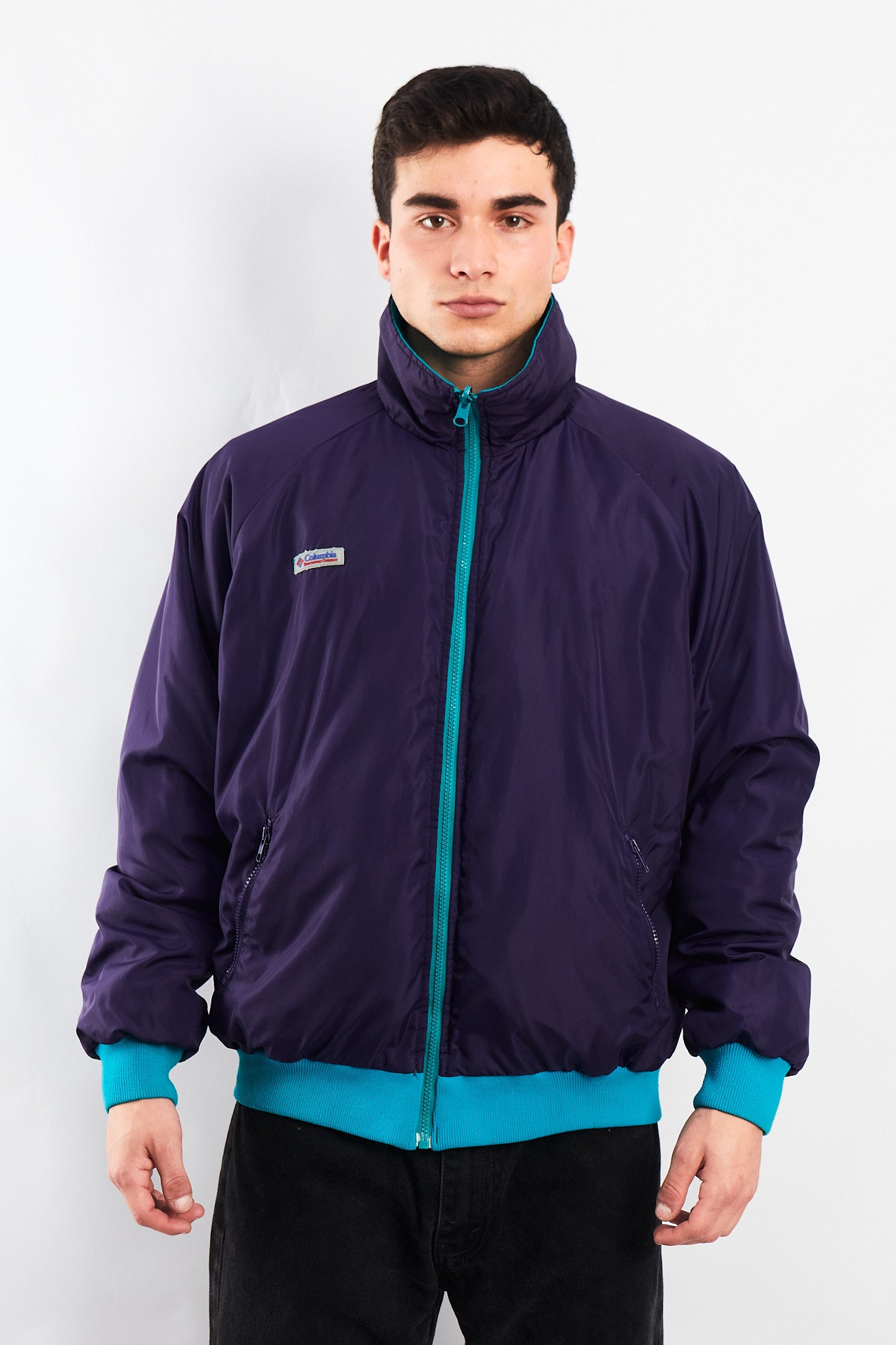 1990 Columbia Impermeable Reversible Padded Jacket (M/L)