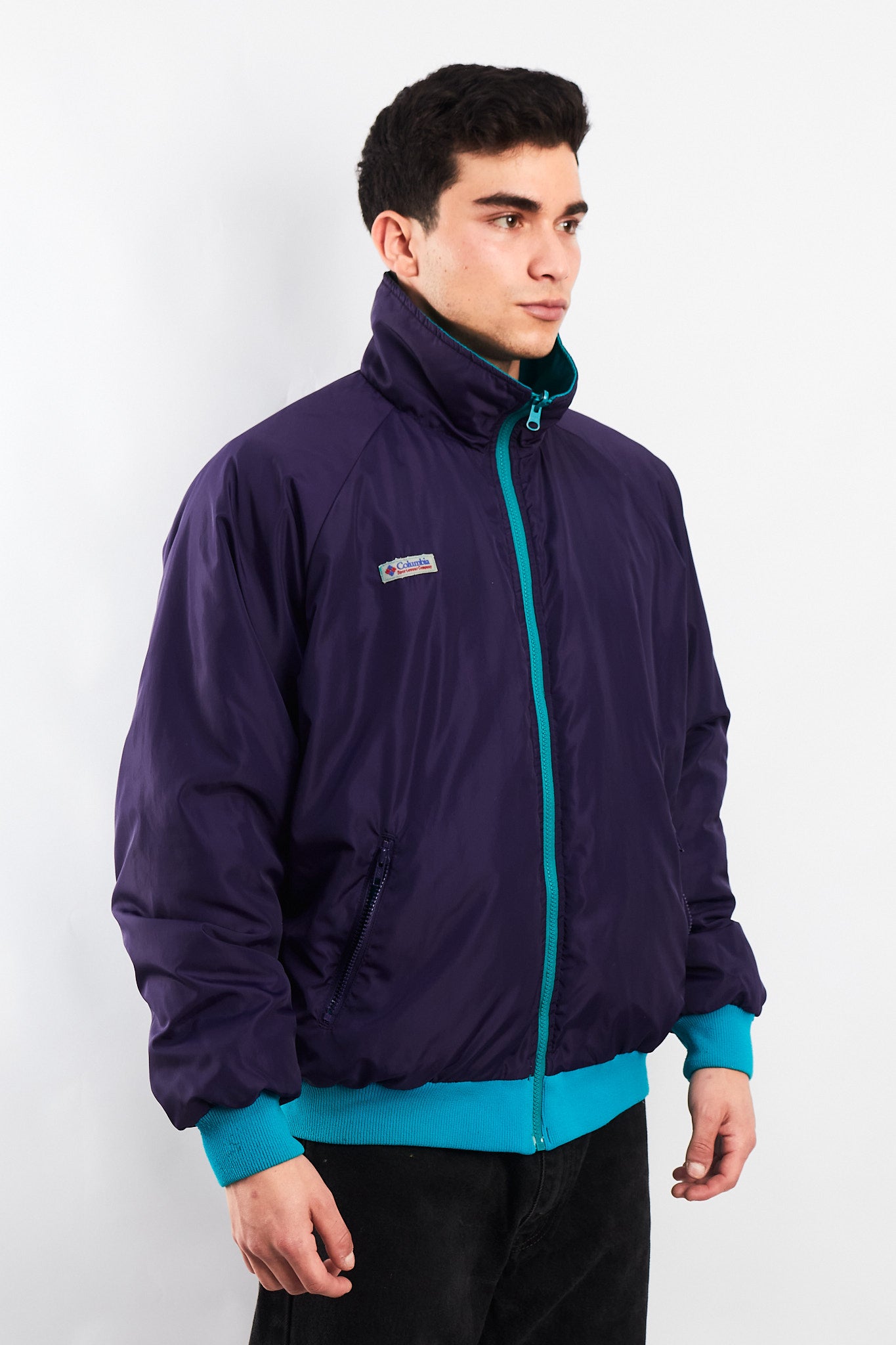 1990 Columbia Impermeable Reversible Padded Jacket (M/L)