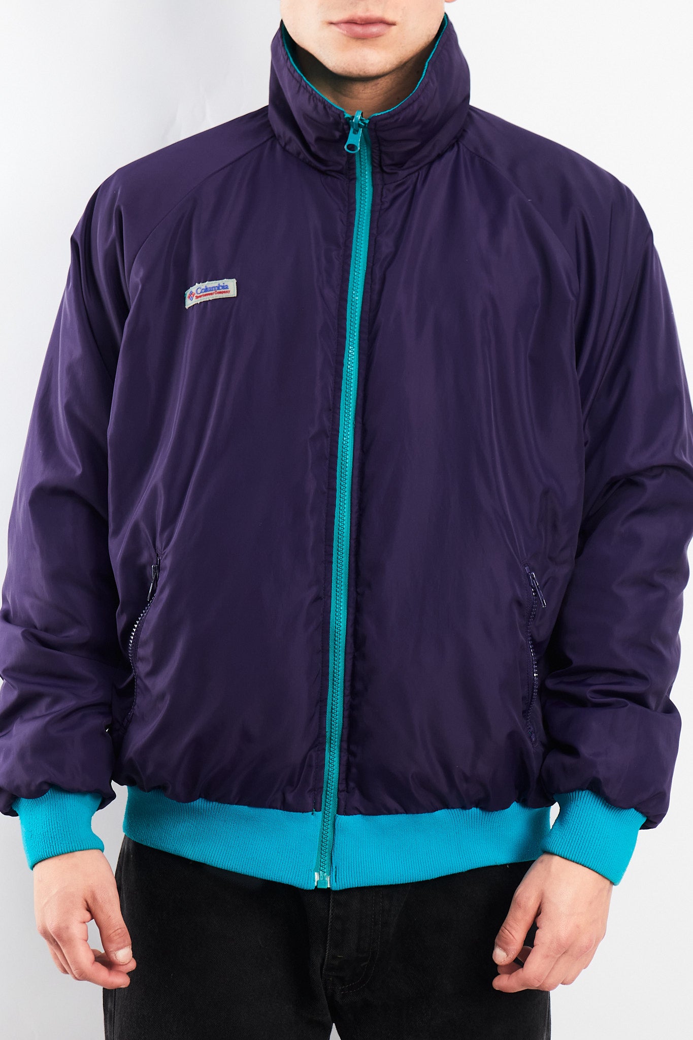 1990 Columbia Impermeable Reversible Padded Jacket (M/L)
