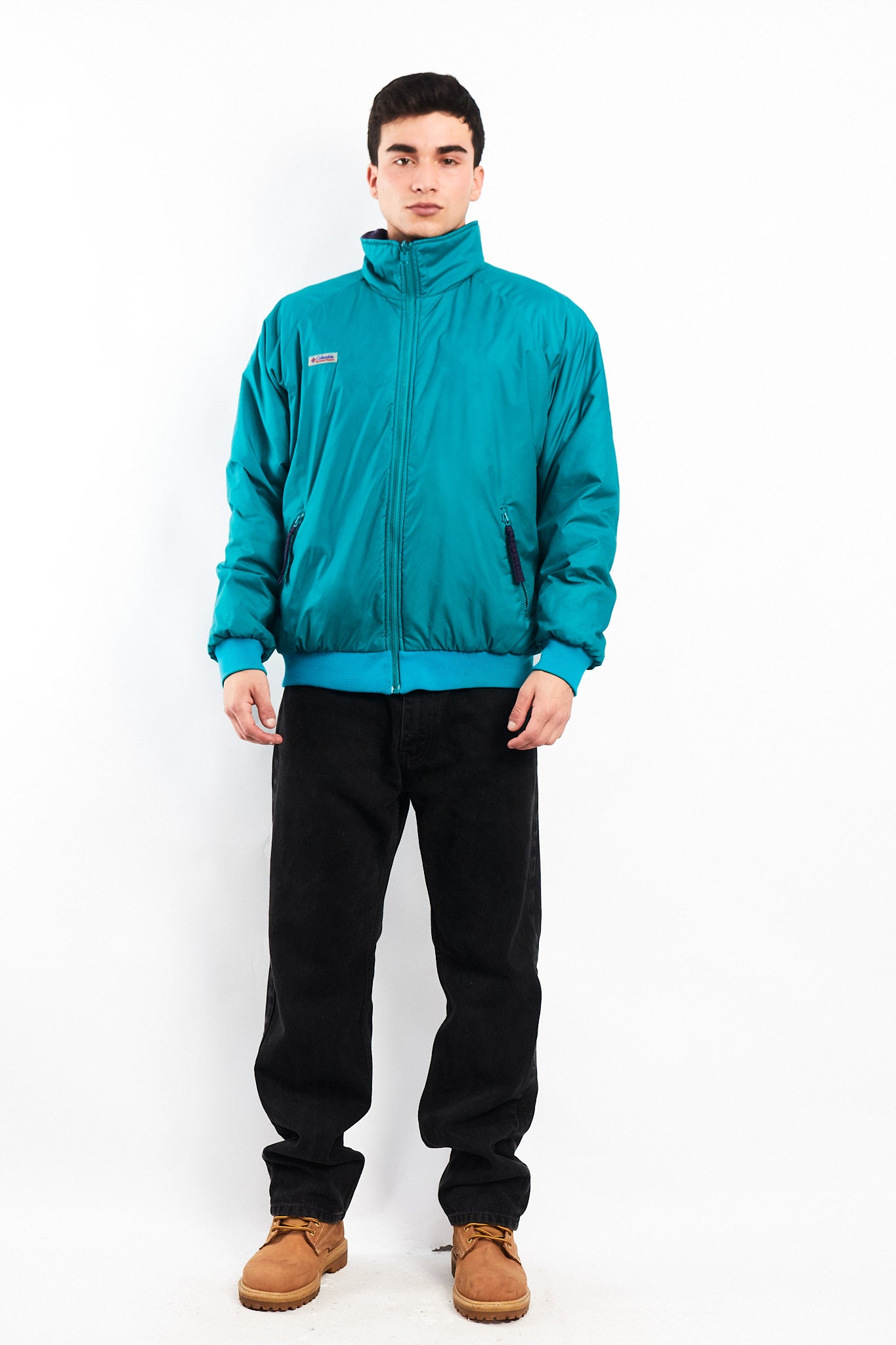 1990 Columbia Impermeable Reversible Padded Jacket (M/L)