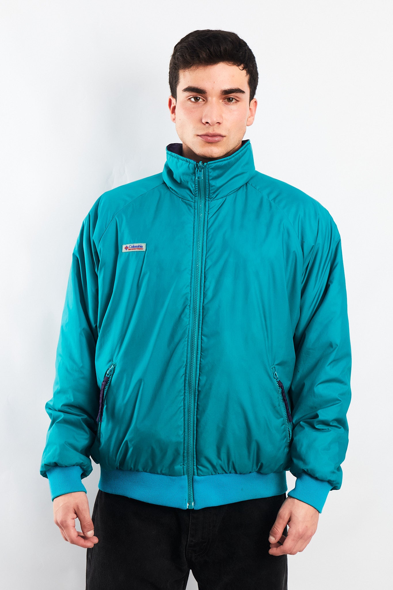 1990 Columbia Impermeable Reversible Padded Jacket (M/L)
