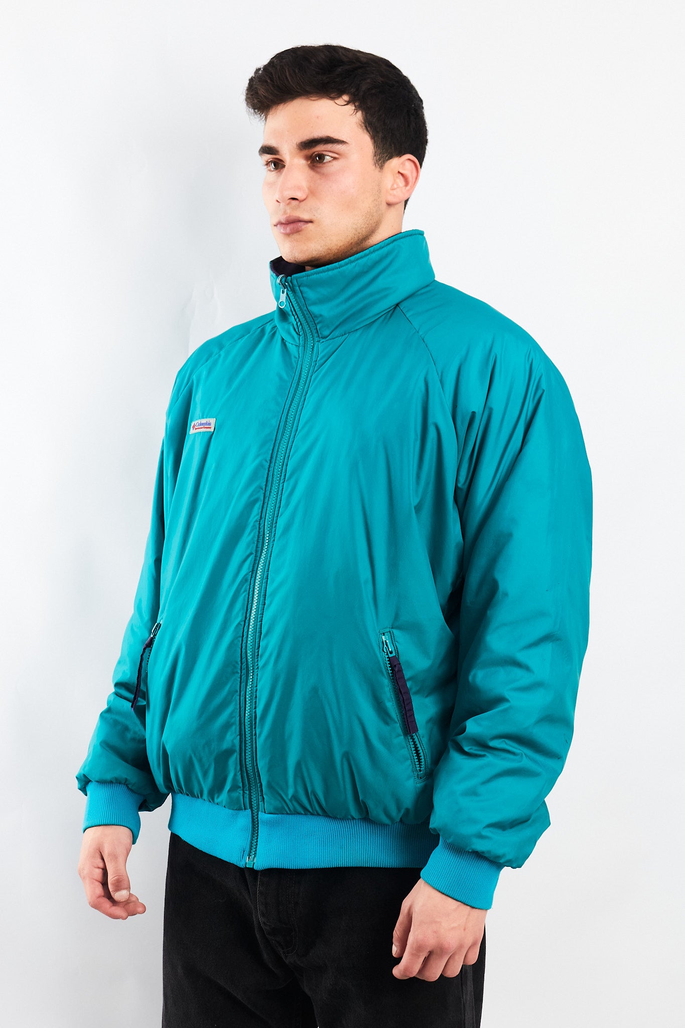 1990 Columbia Impermeable Reversible Padded Jacket (M/L)