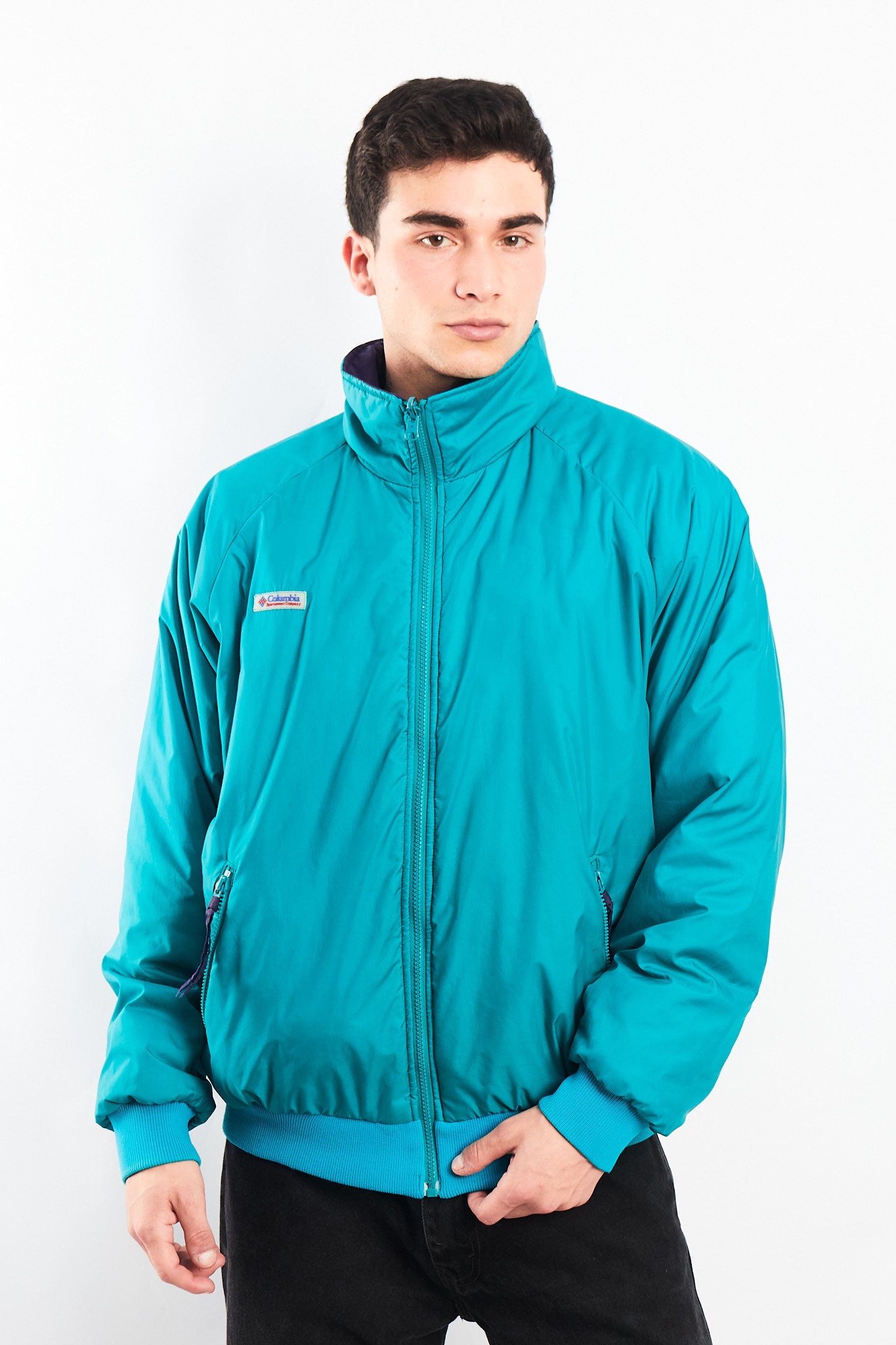 1990 Columbia Impermeable Reversible Padded Jacket (M/L)