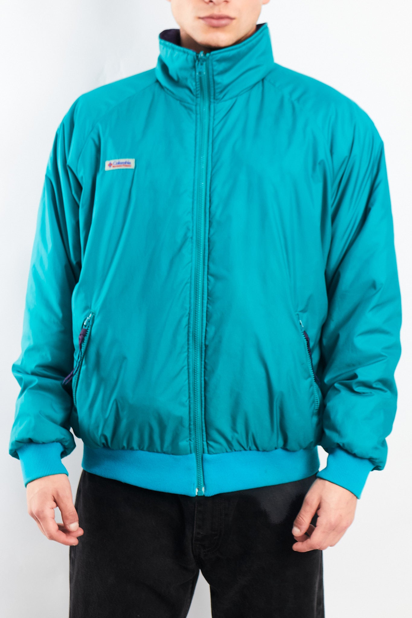 1990 Columbia Impermeable Reversible Padded Jacket (M/L)