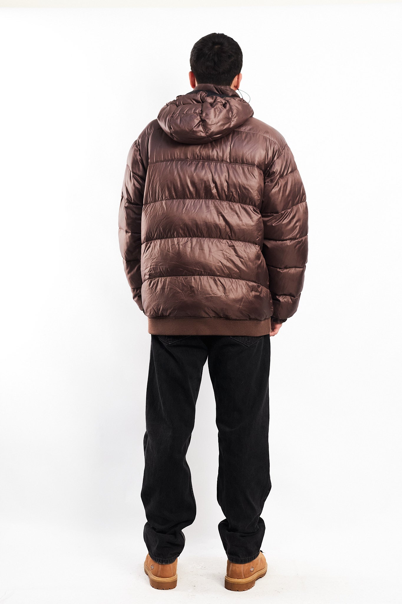 2000 Columbia Impermeable Down Chocolate Puffer Jacket (L)