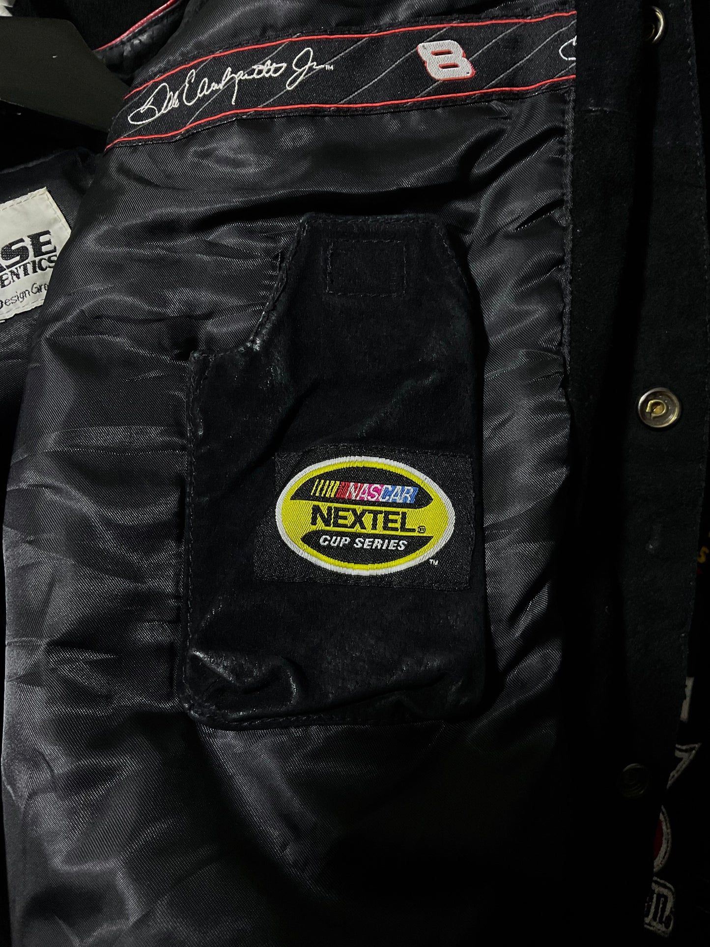 2004 Chase x Jeff Hamilton Dale Earnhardt Leather Racing Jacket (L/XL)