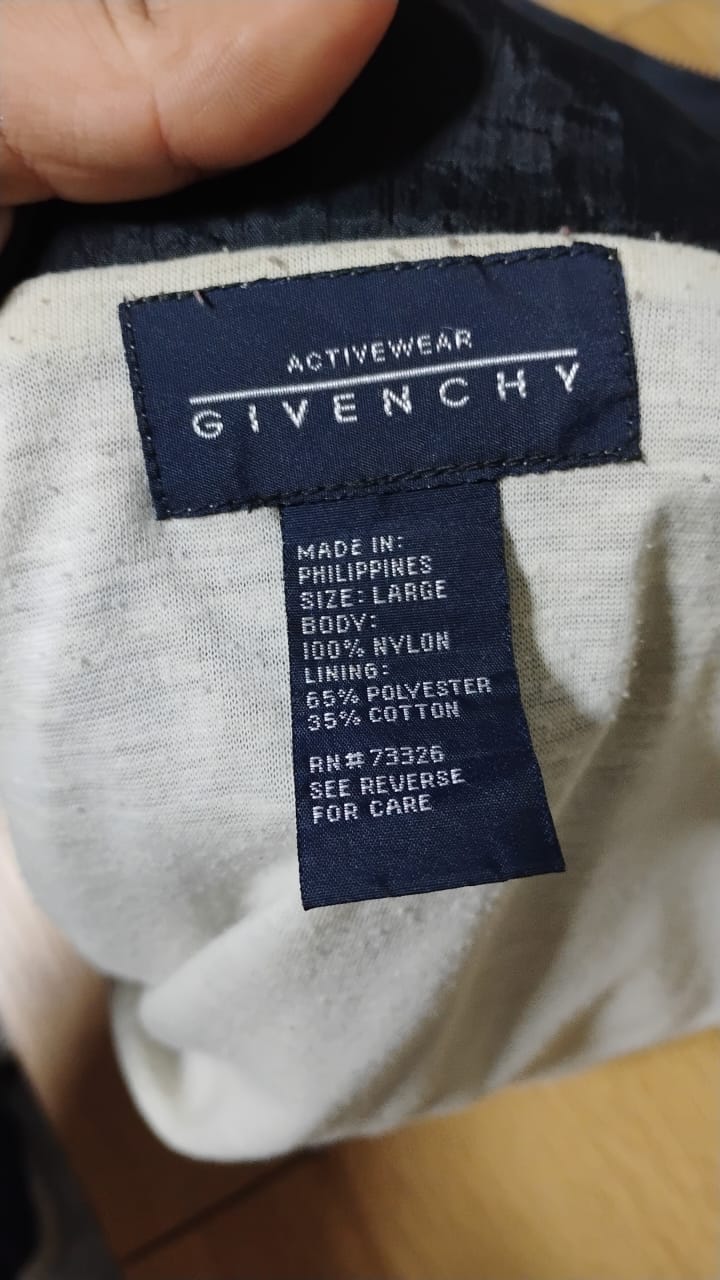 1990 Vintage Givenchy Activewear Bomber Jacket (L)