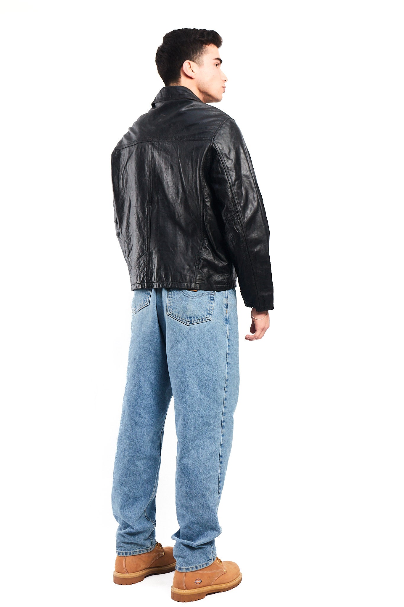 2000 Cowhide Leather Harrington Jacket (M)