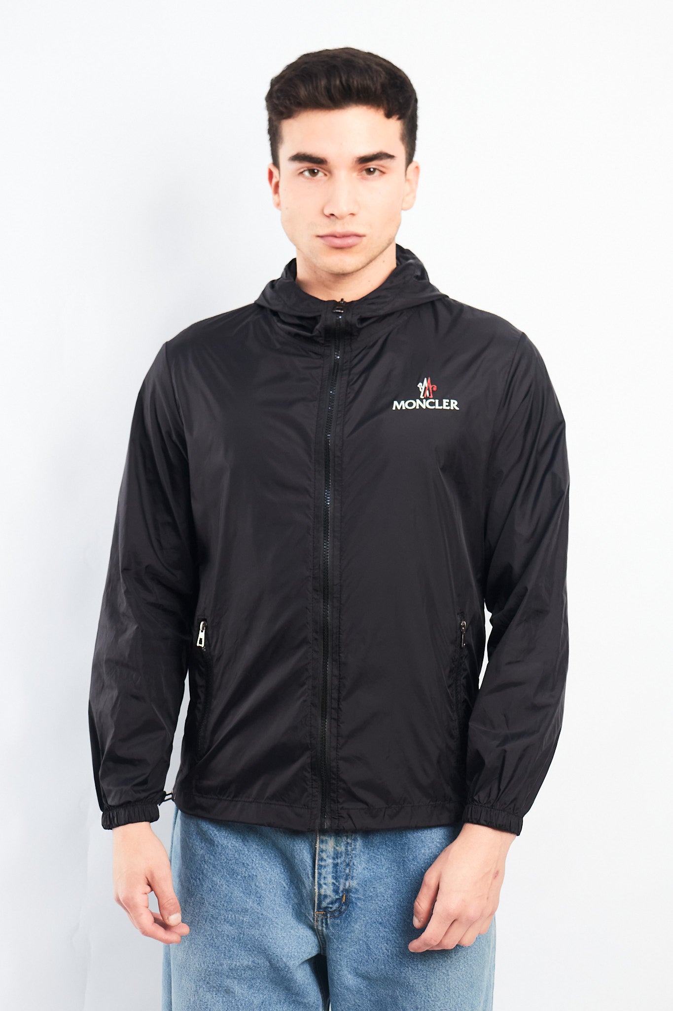 Vintage Moncler Big Logo Windbreaker (M)