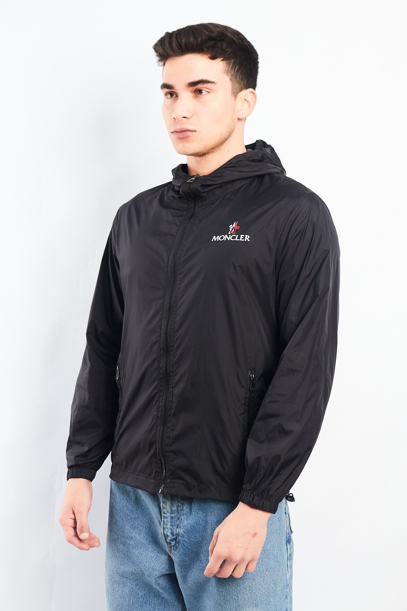 Vintage Moncler Big Logo Windbreaker (M)