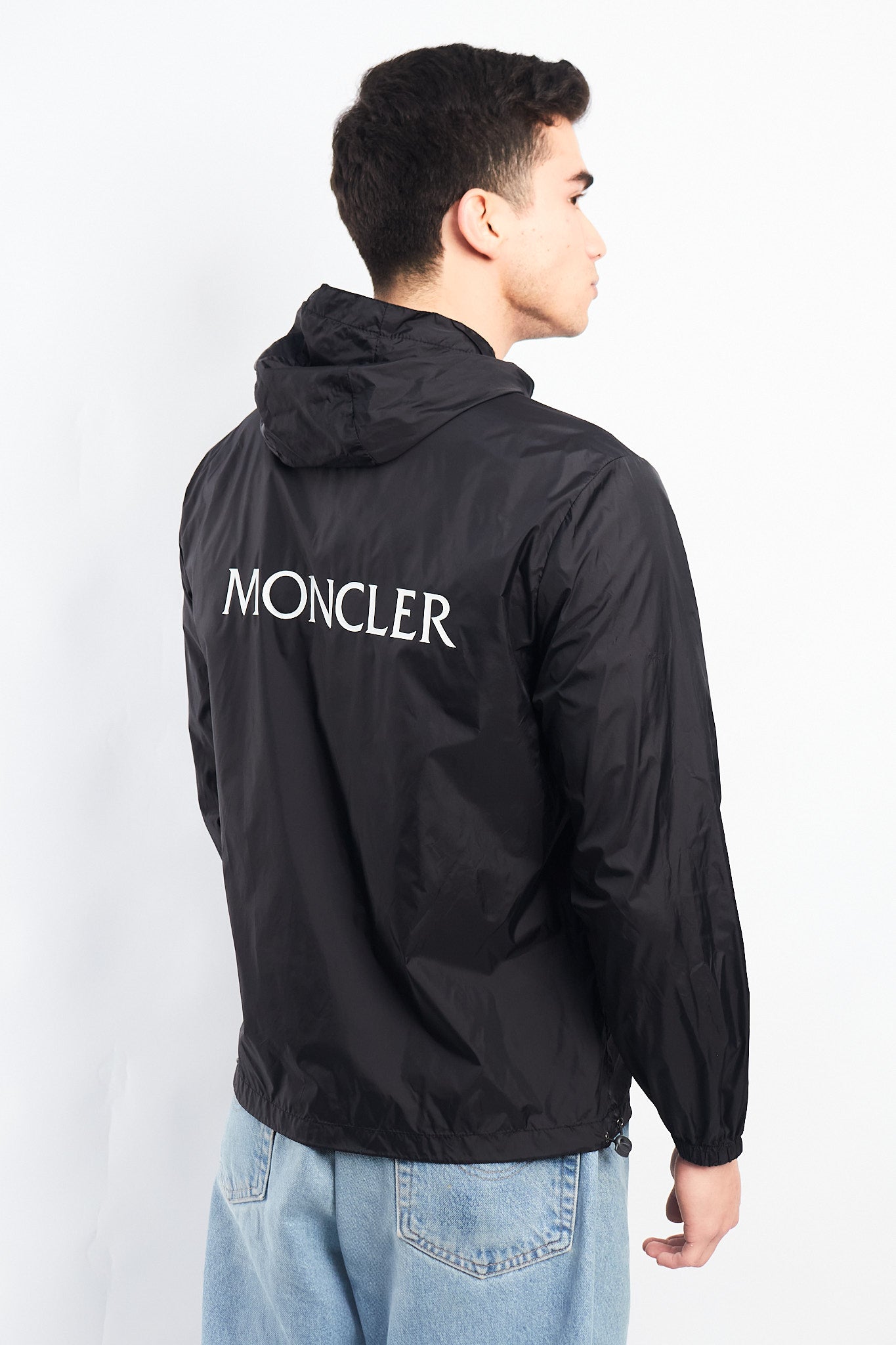 Vintage Moncler Big Logo Windbreaker (M)