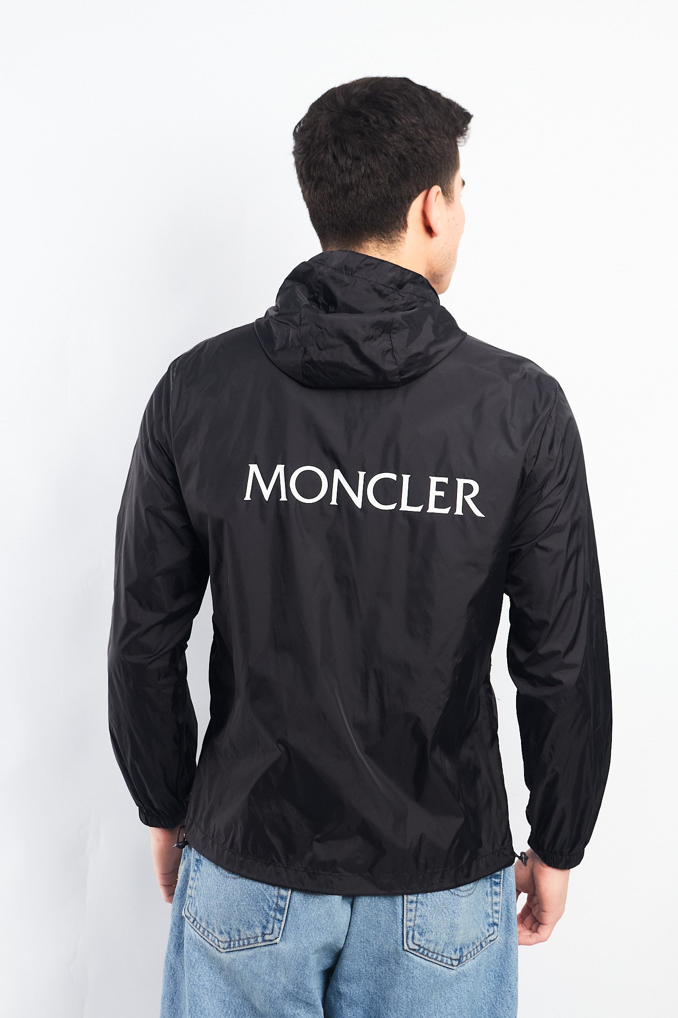 Vintage Moncler Big Logo Windbreaker (M)