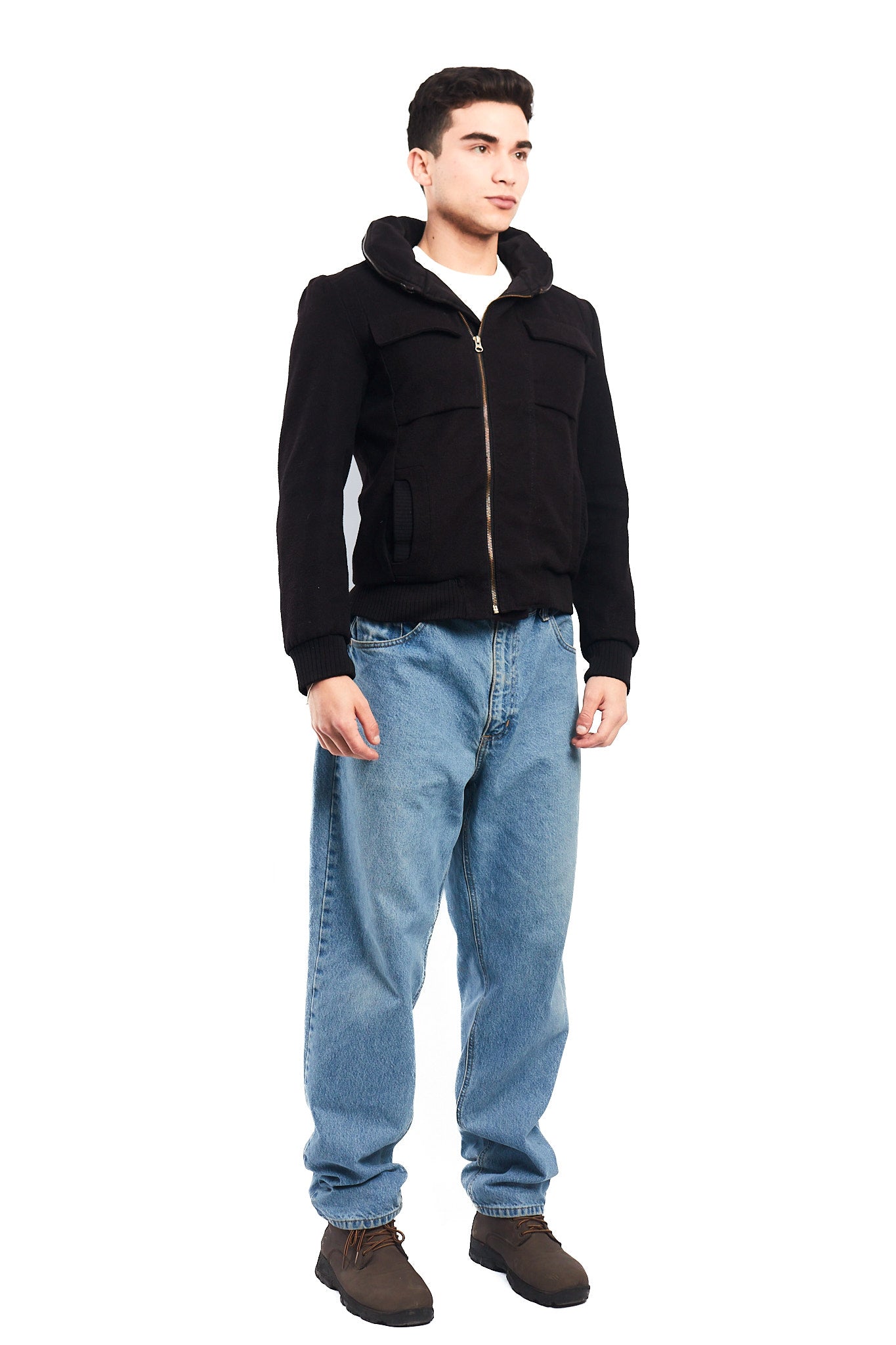 2000 Hugo Boss Wool Cargo Jacket (S)