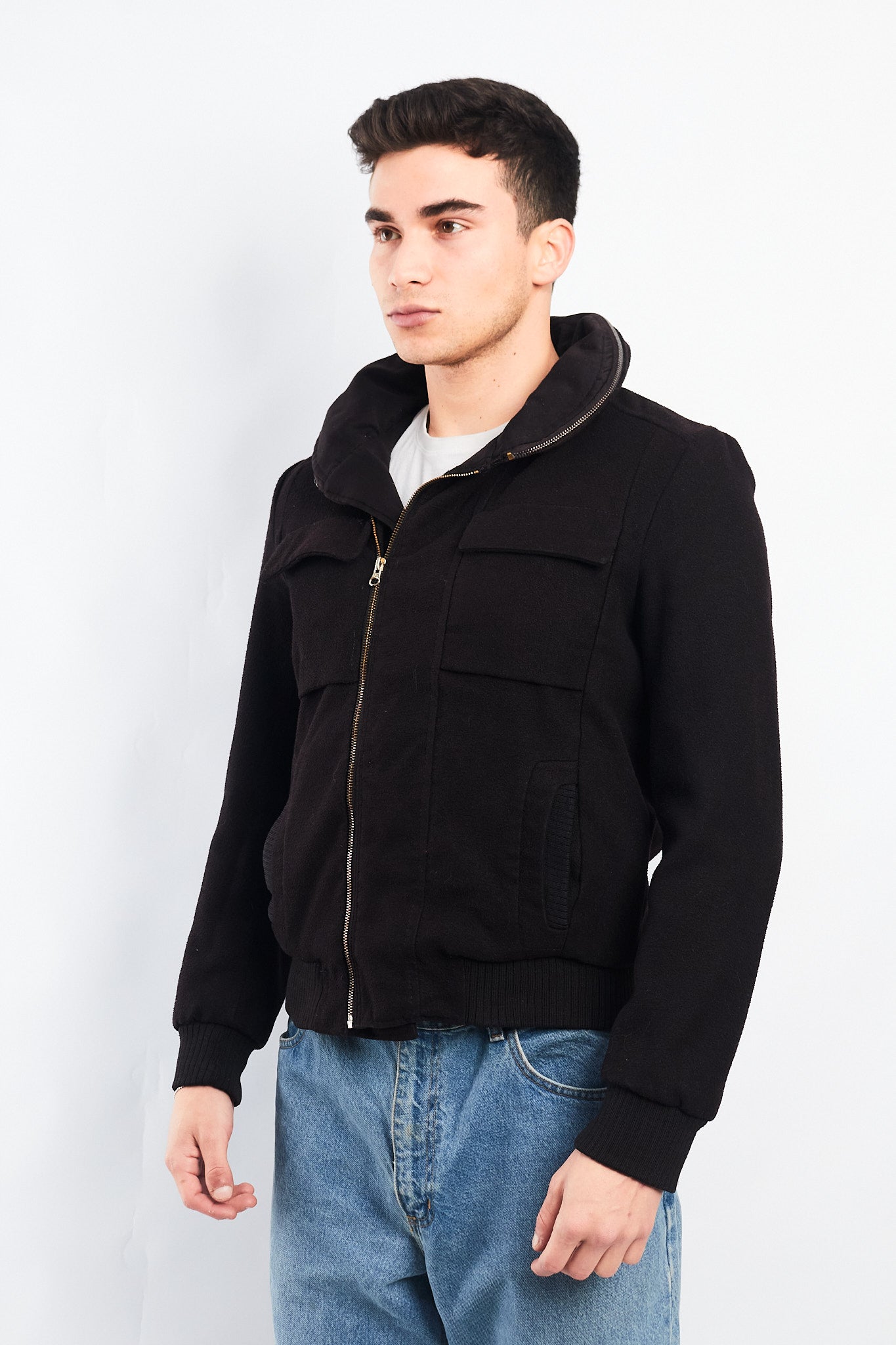 2000 Hugo Boss Wool Cargo Jacket (S)