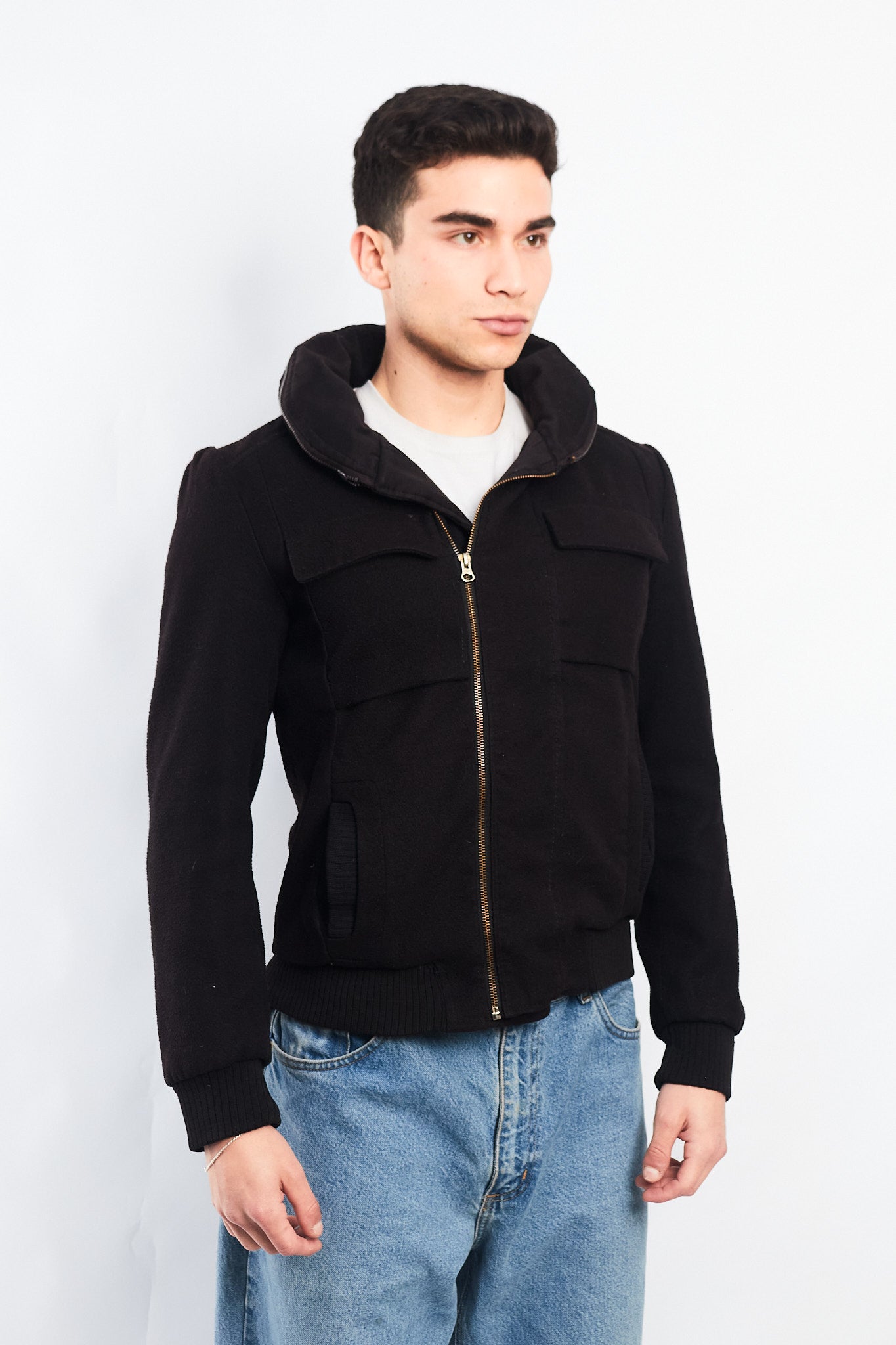 2000 Hugo Boss Wool Cargo Jacket (S)