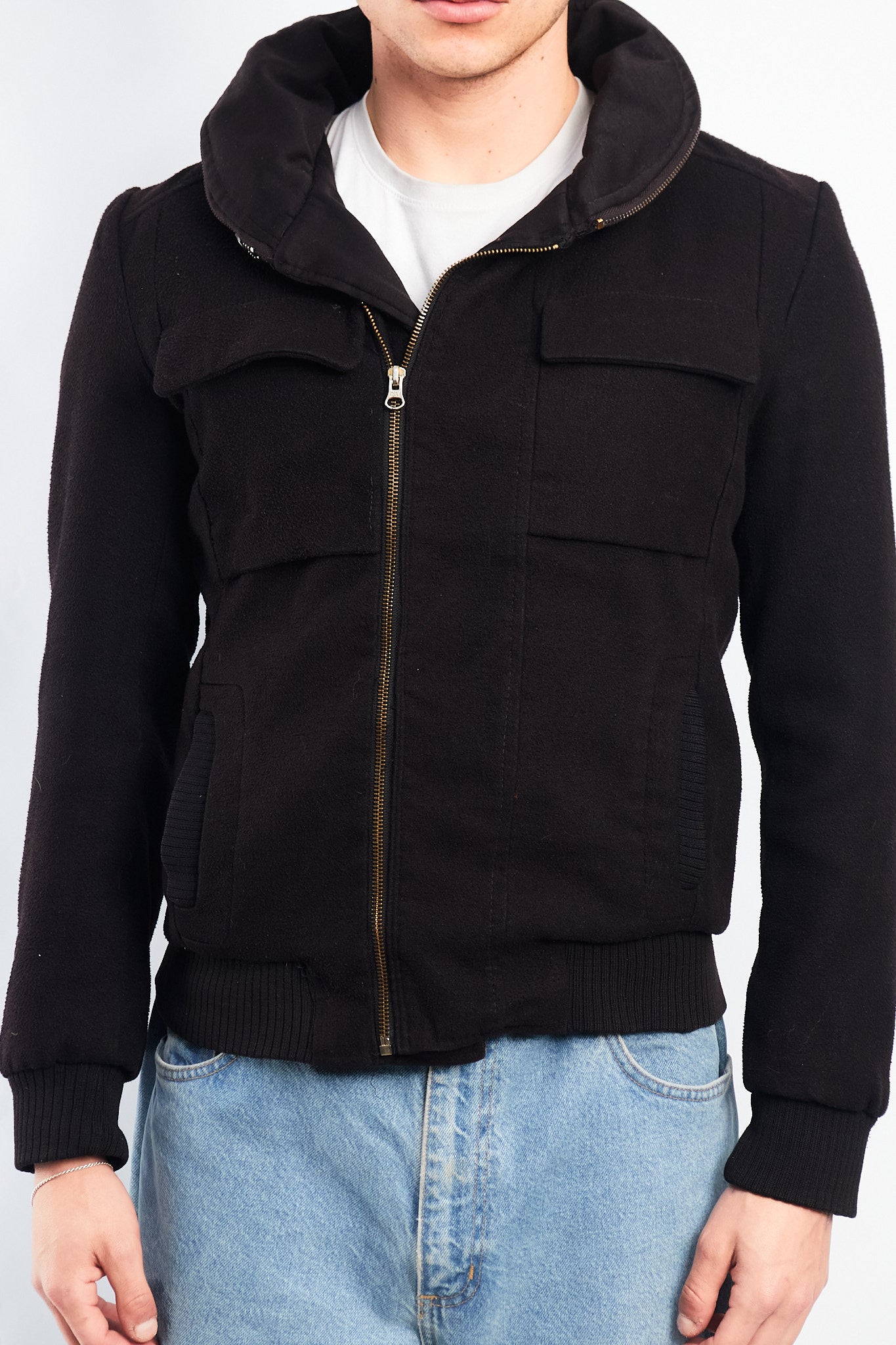 2000 Hugo Boss Wool Cargo Jacket (S)