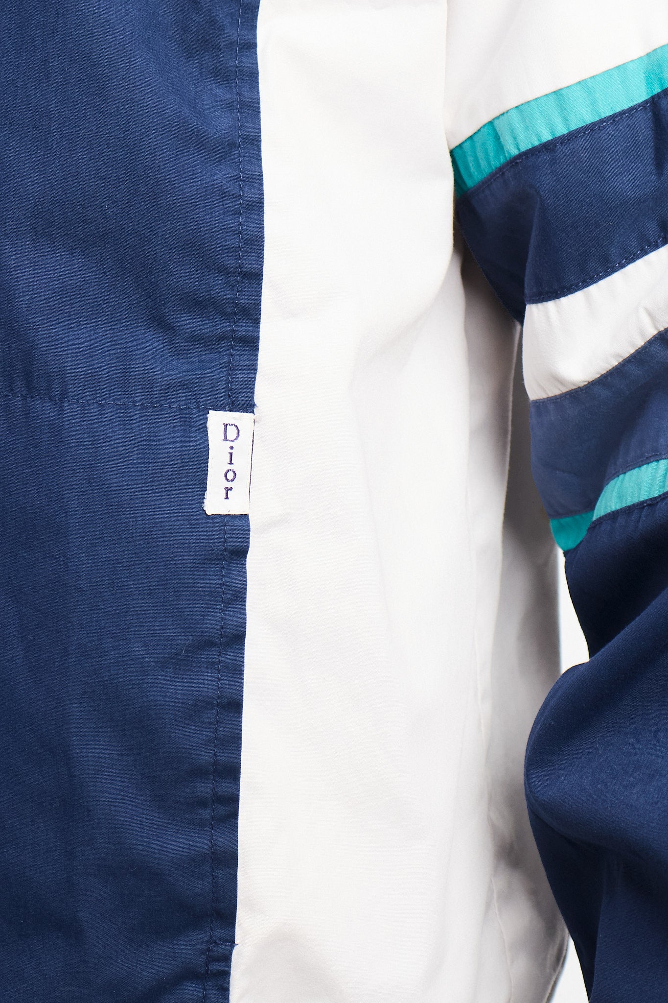 1990 Christian Dior Monsieur Colorblock Track Jacket (M)