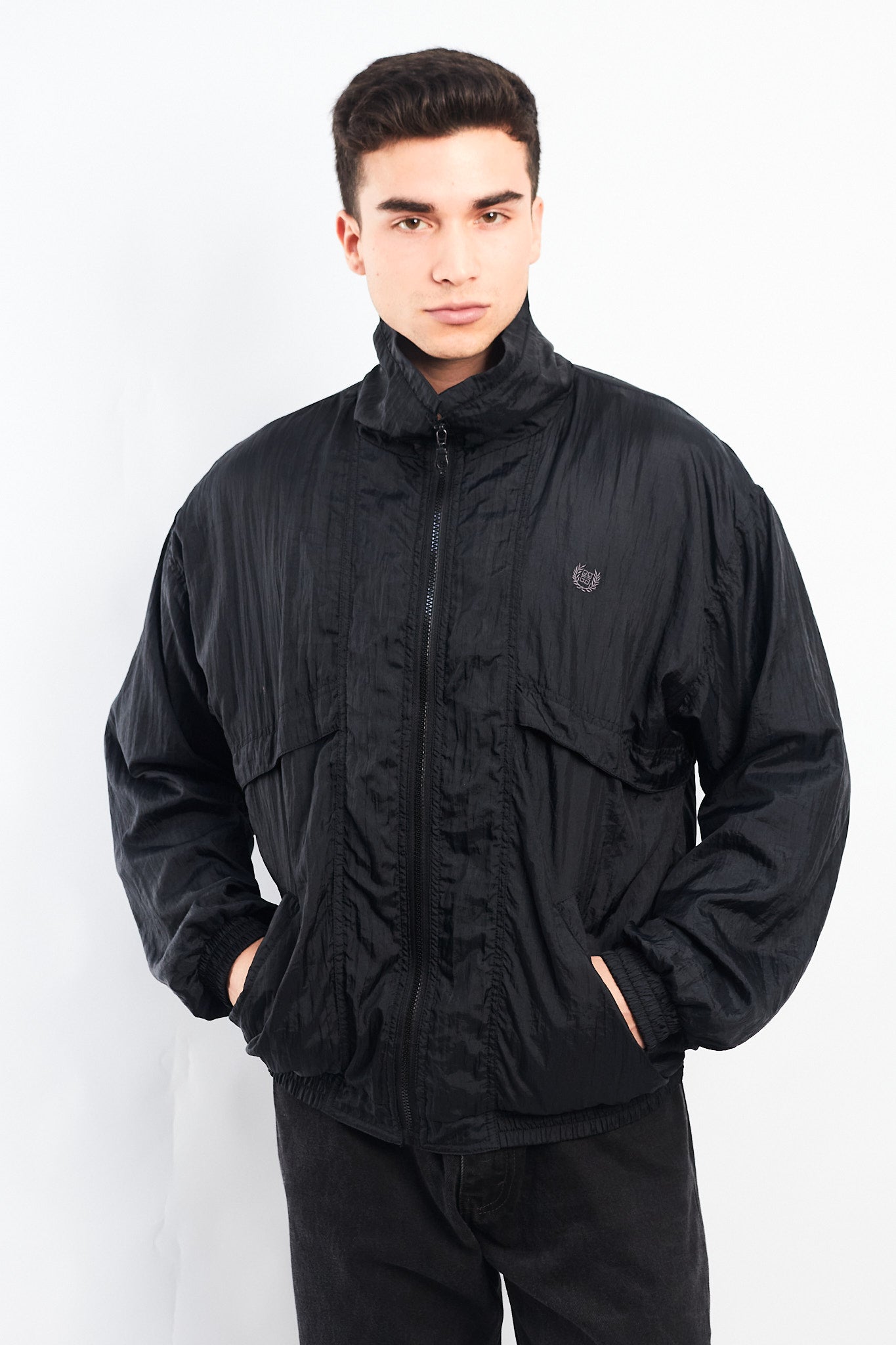 1990 Vintage Givenchy Activewear Bomber Jacket (L)
