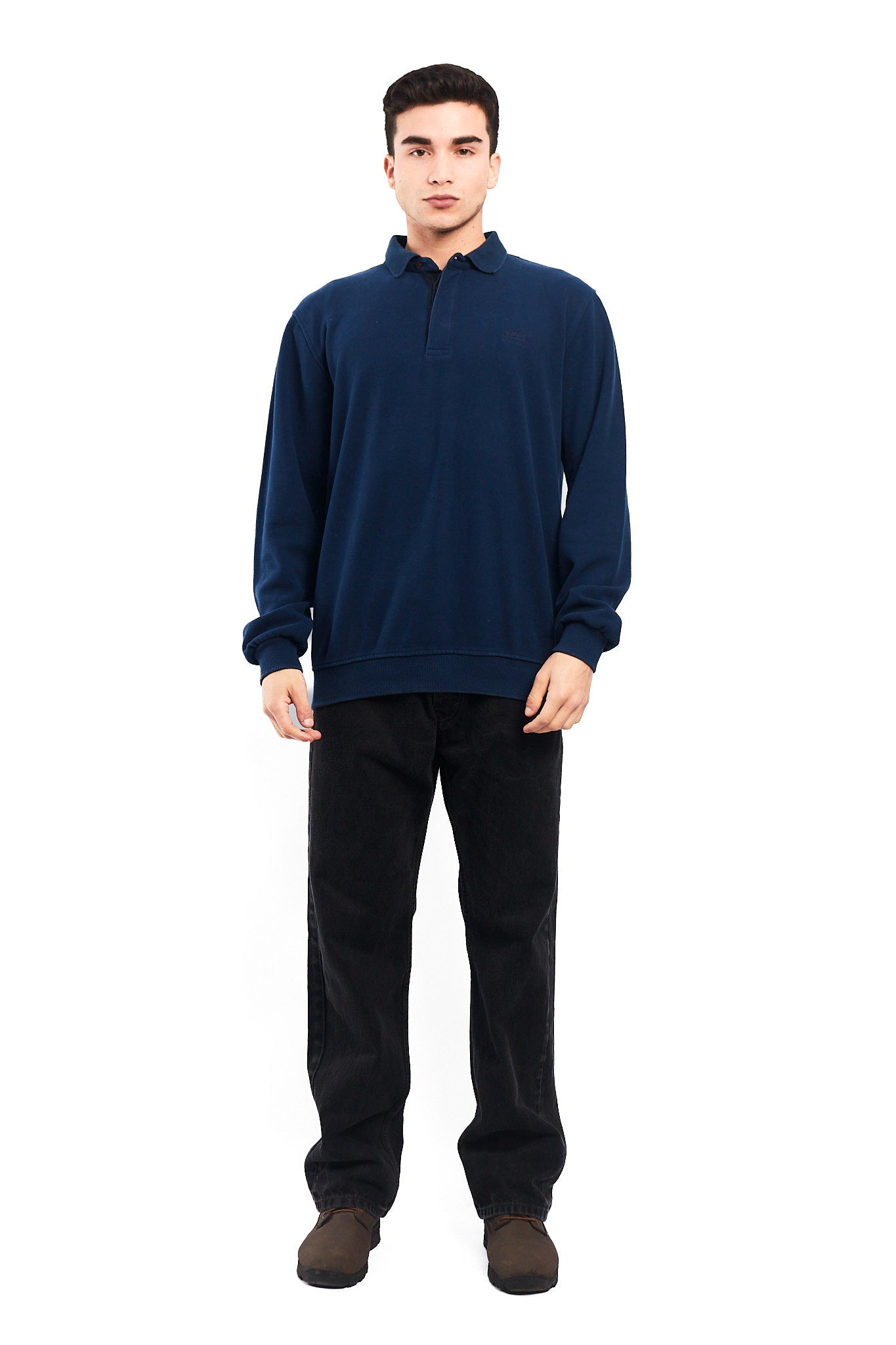 Hugo Boss Long sleeve Polo Shirt (XL)