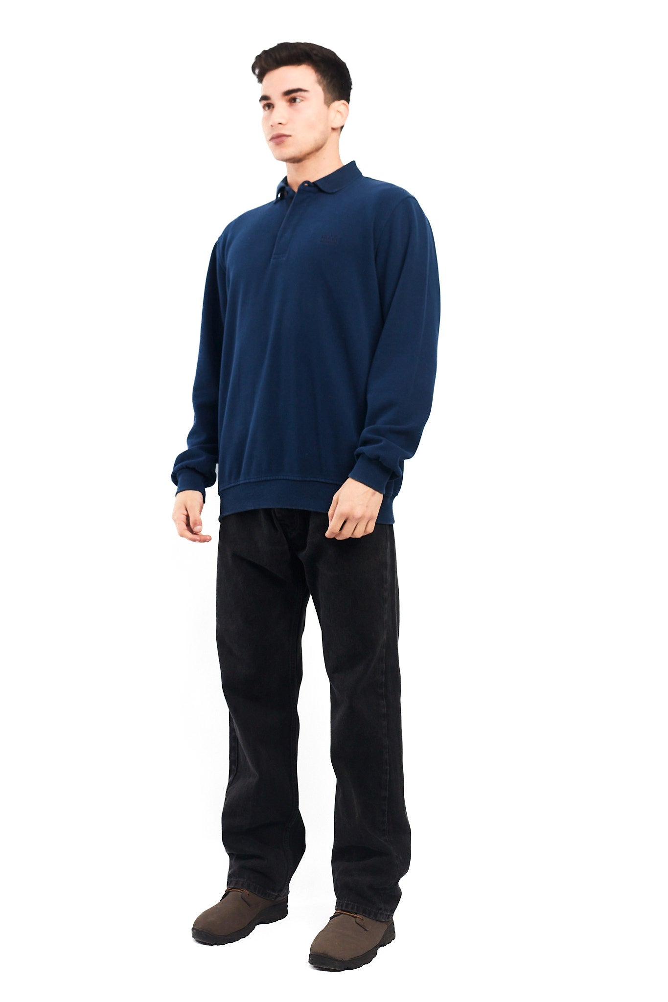 Hugo Boss Long sleeve Polo Shirt (XL)