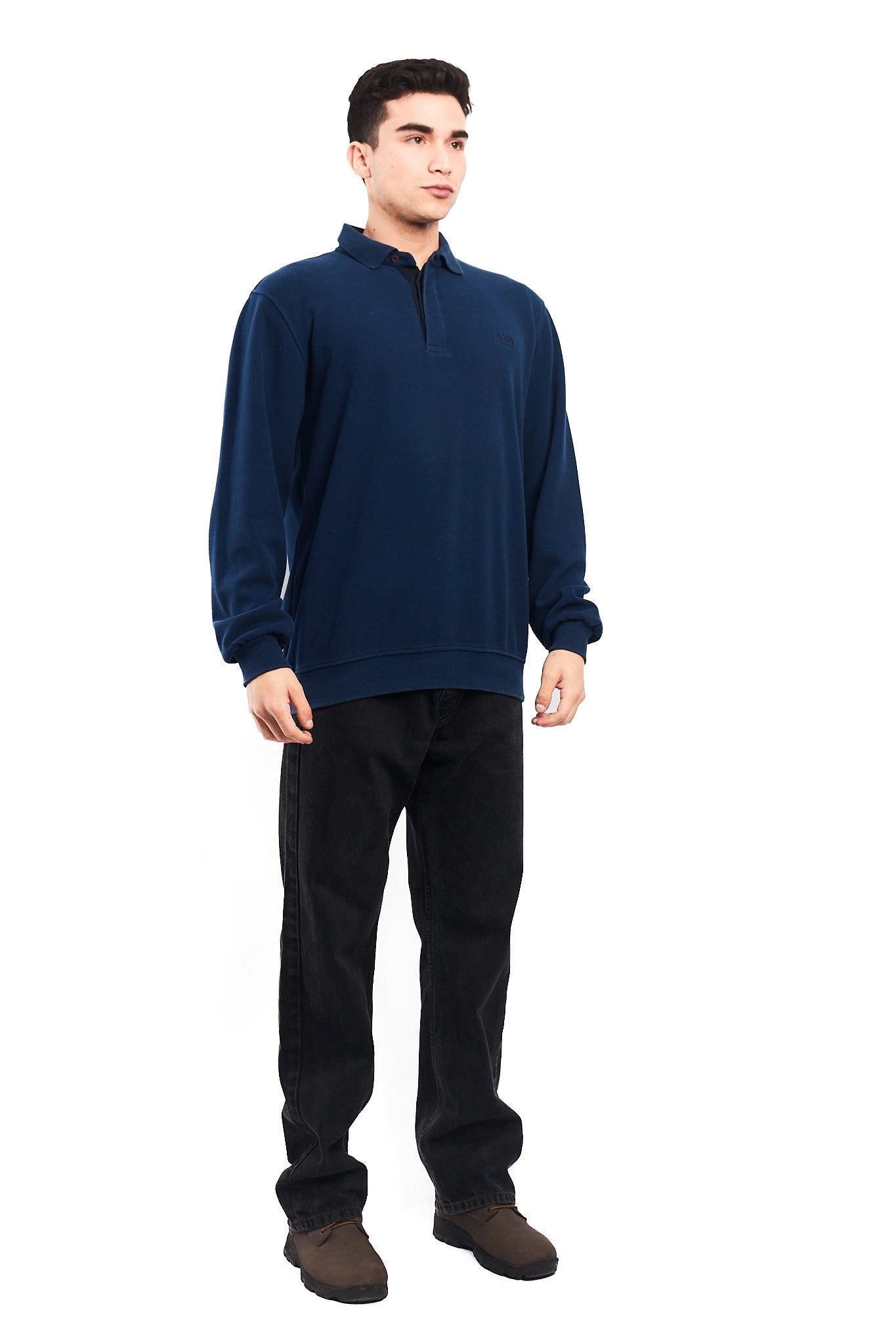 Hugo Boss Long sleeve Polo Shirt (XL)