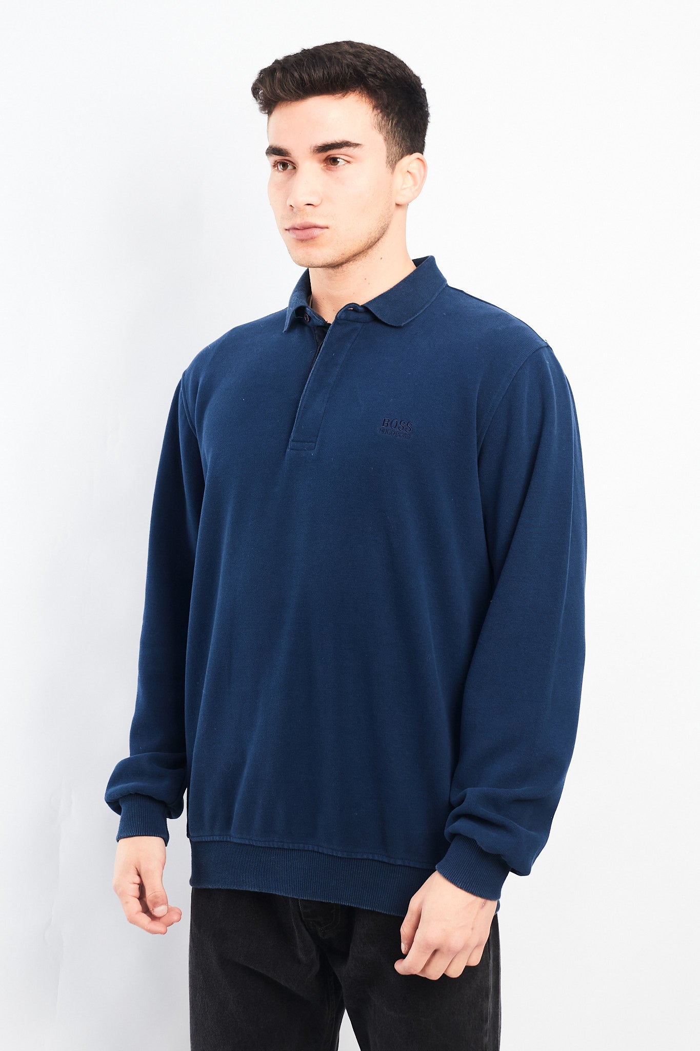 Hugo Boss Long sleeve Polo Shirt (XL)