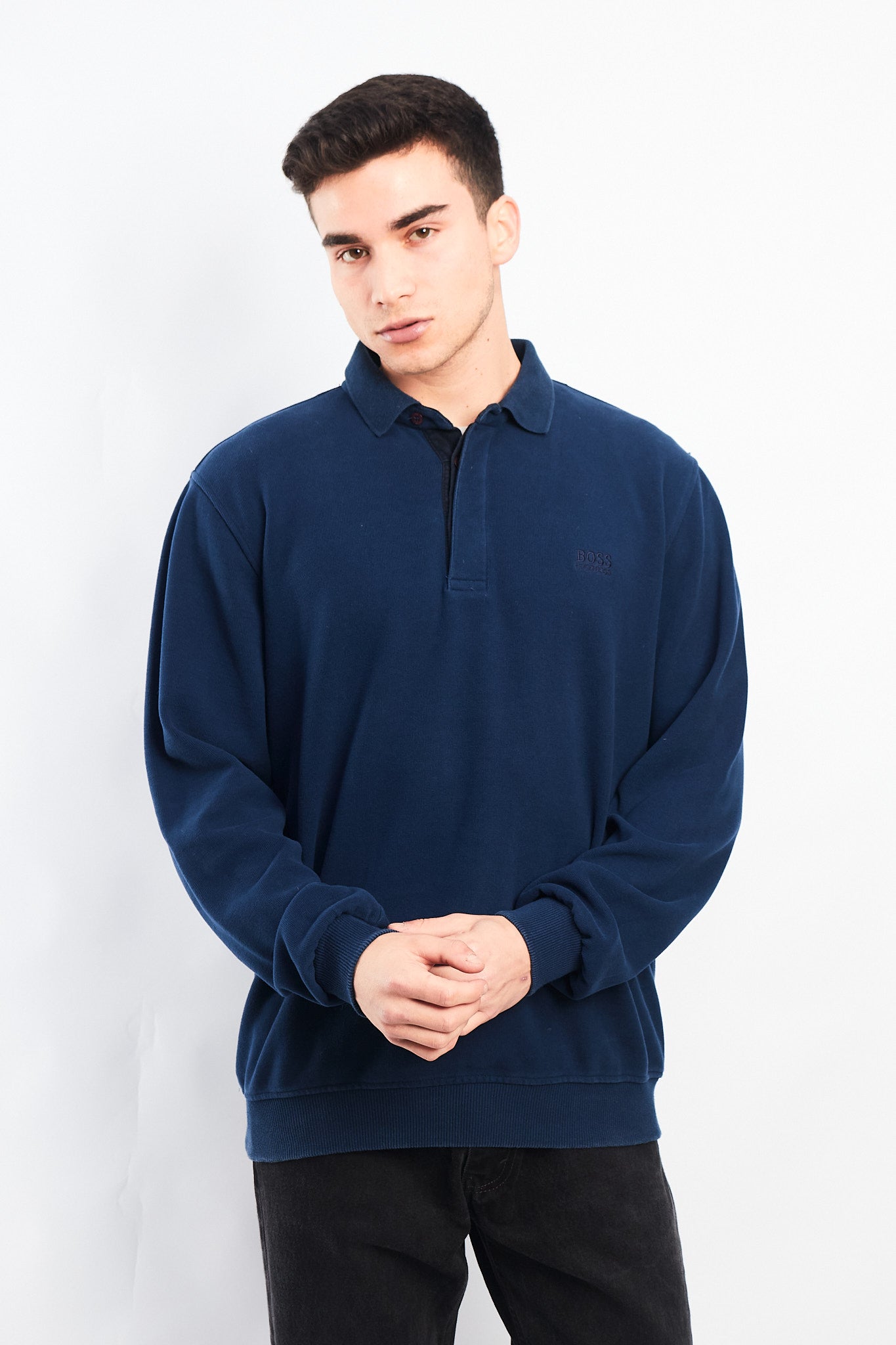 Hugo Boss Long sleeve Polo Shirt (XL)