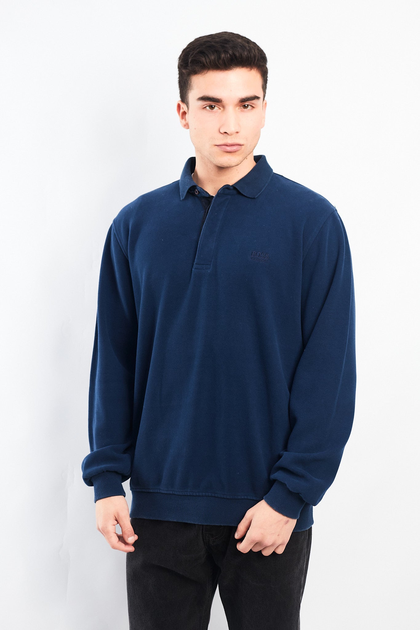 Hugo Boss Long sleeve Polo Shirt (XL)