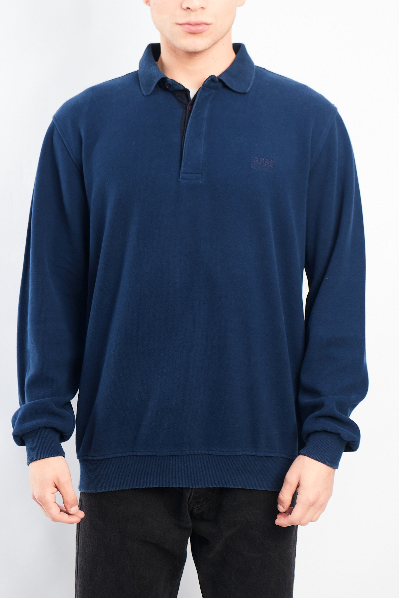 Hugo Boss Long sleeve Polo Shirt (XL)