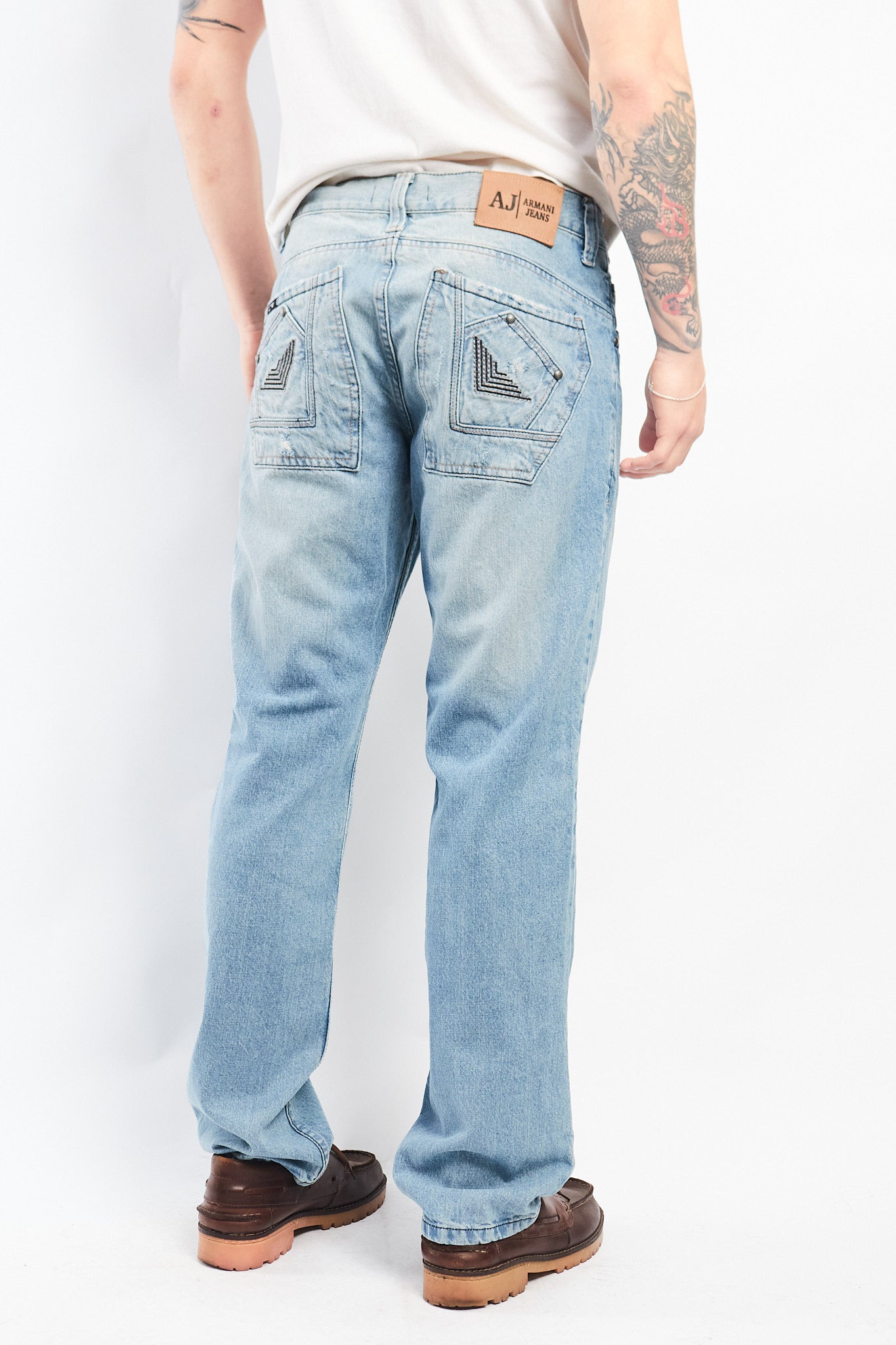 2000 Armani Jeans Tapered Fit Jean (30)