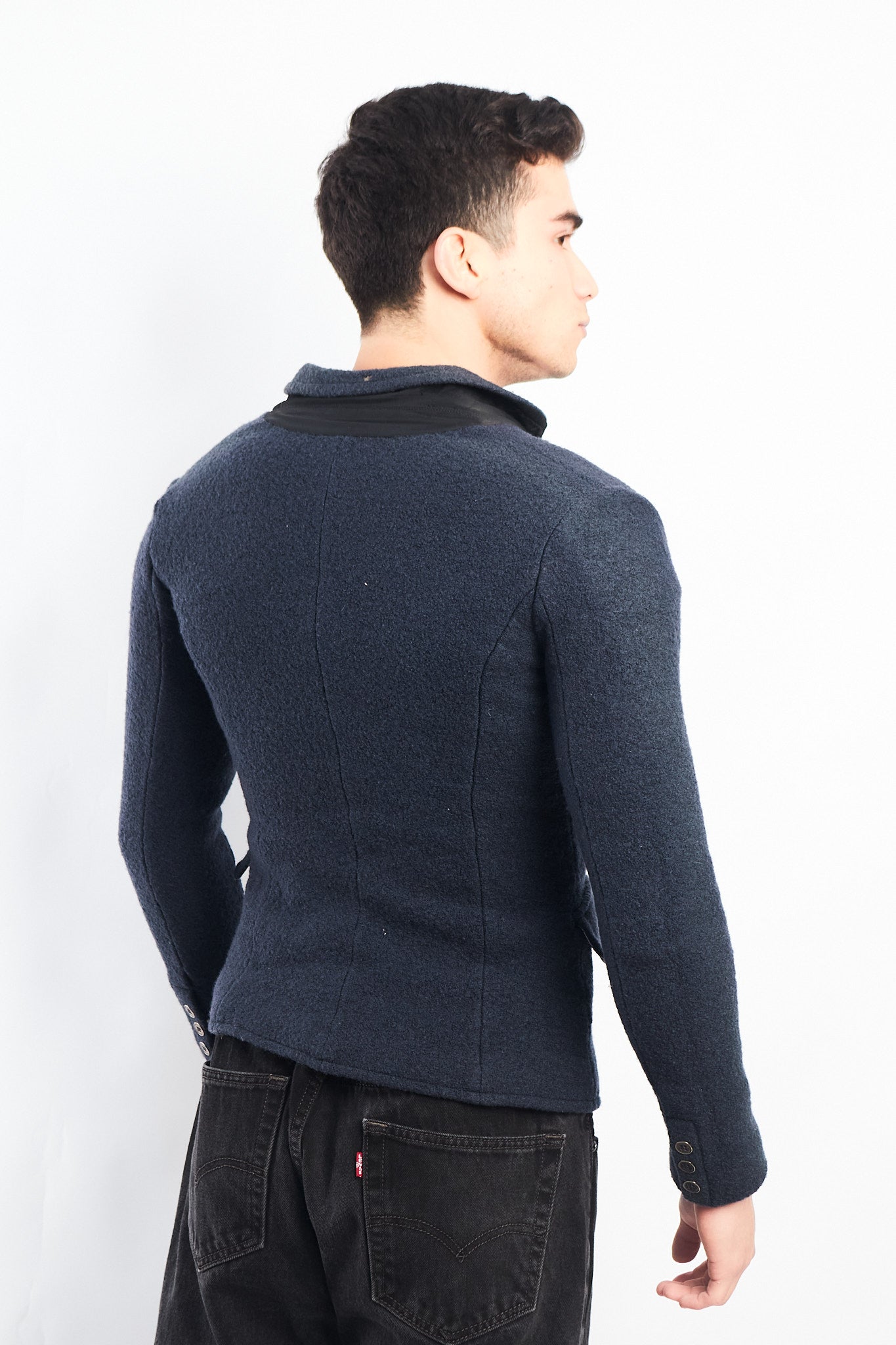 Vintage Armani Jeans Virgin Wool Blazer (XS)