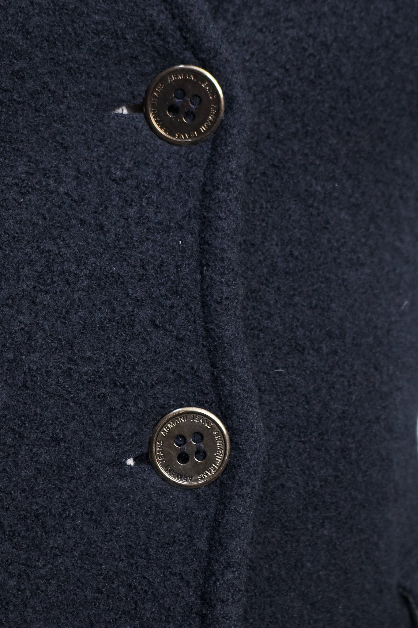 Vintage Armani Jeans Virgin Wool Blazer (XS)