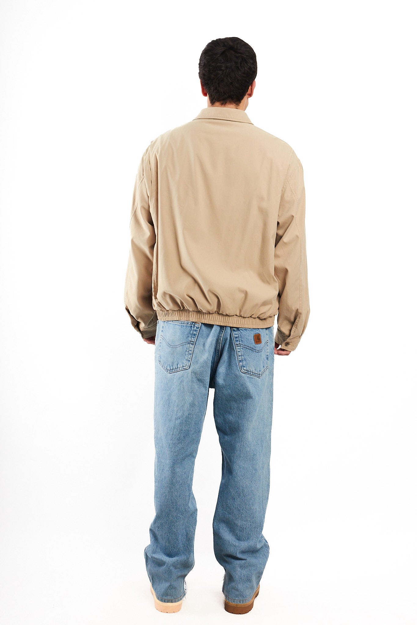 2000 Vintage Polo Ralph Lauren Khakhi Bi-Swing Impermeable Harrington (L)
