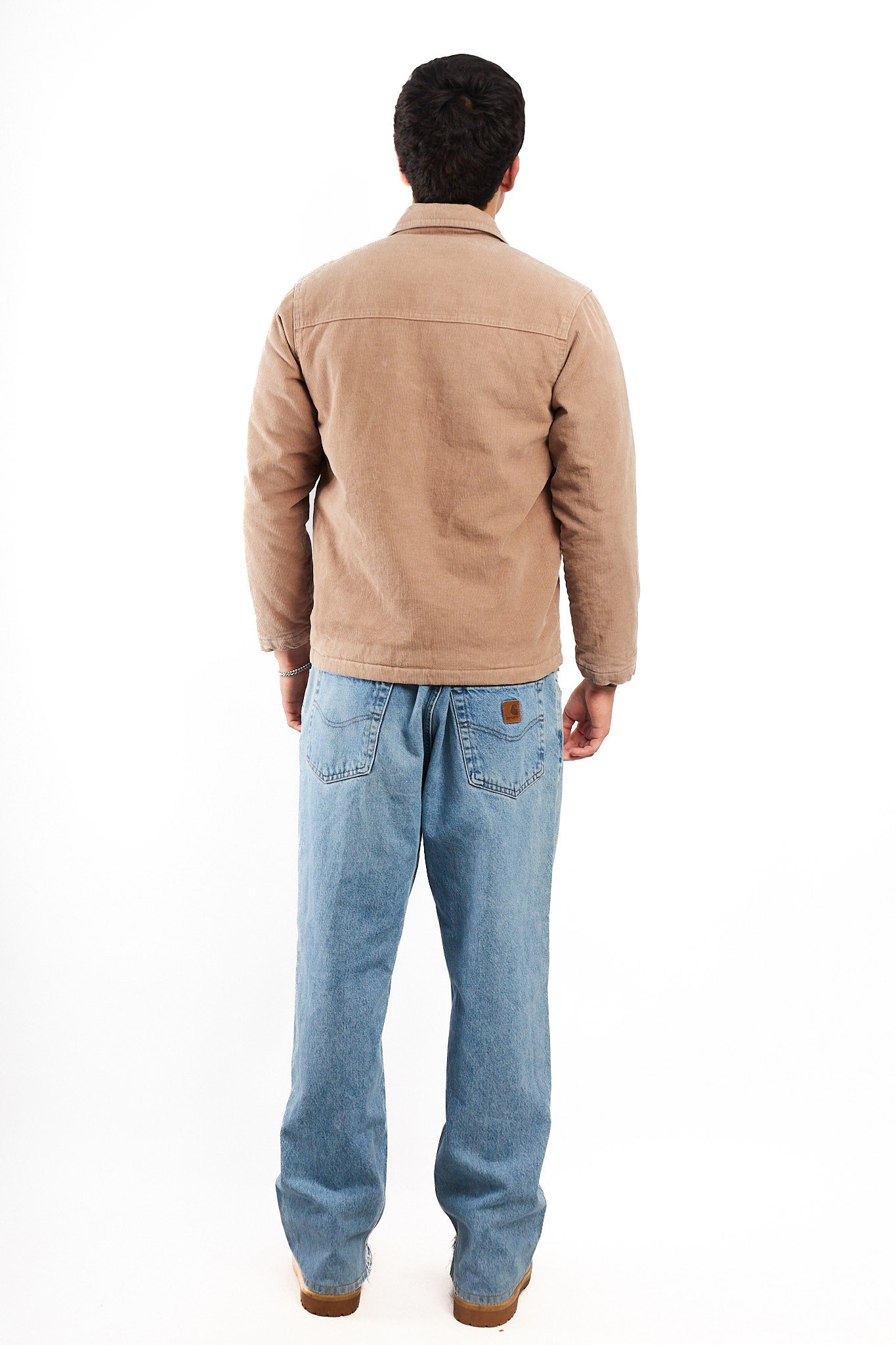 2000 Polo Sport Ralph Lauren Light Camel Corduroy Harrington (S)