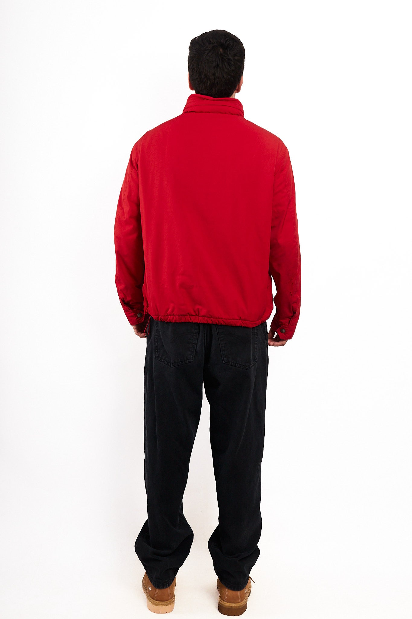 2010 Polo Ralph Lauren Impermeable Crimson Red Bomber Jacket (L)