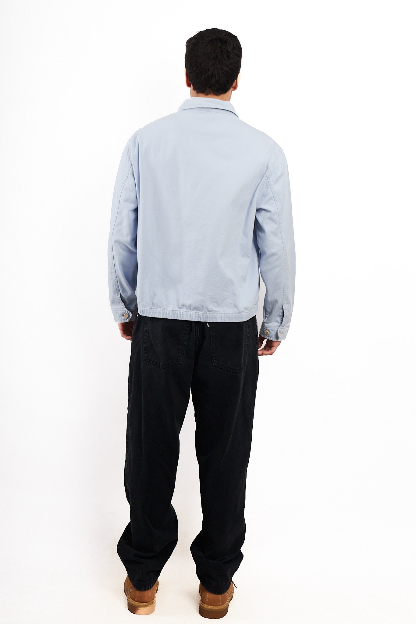 2000 Vintage Polo Ralph Lauren Baby Blue Harrington (M/L)