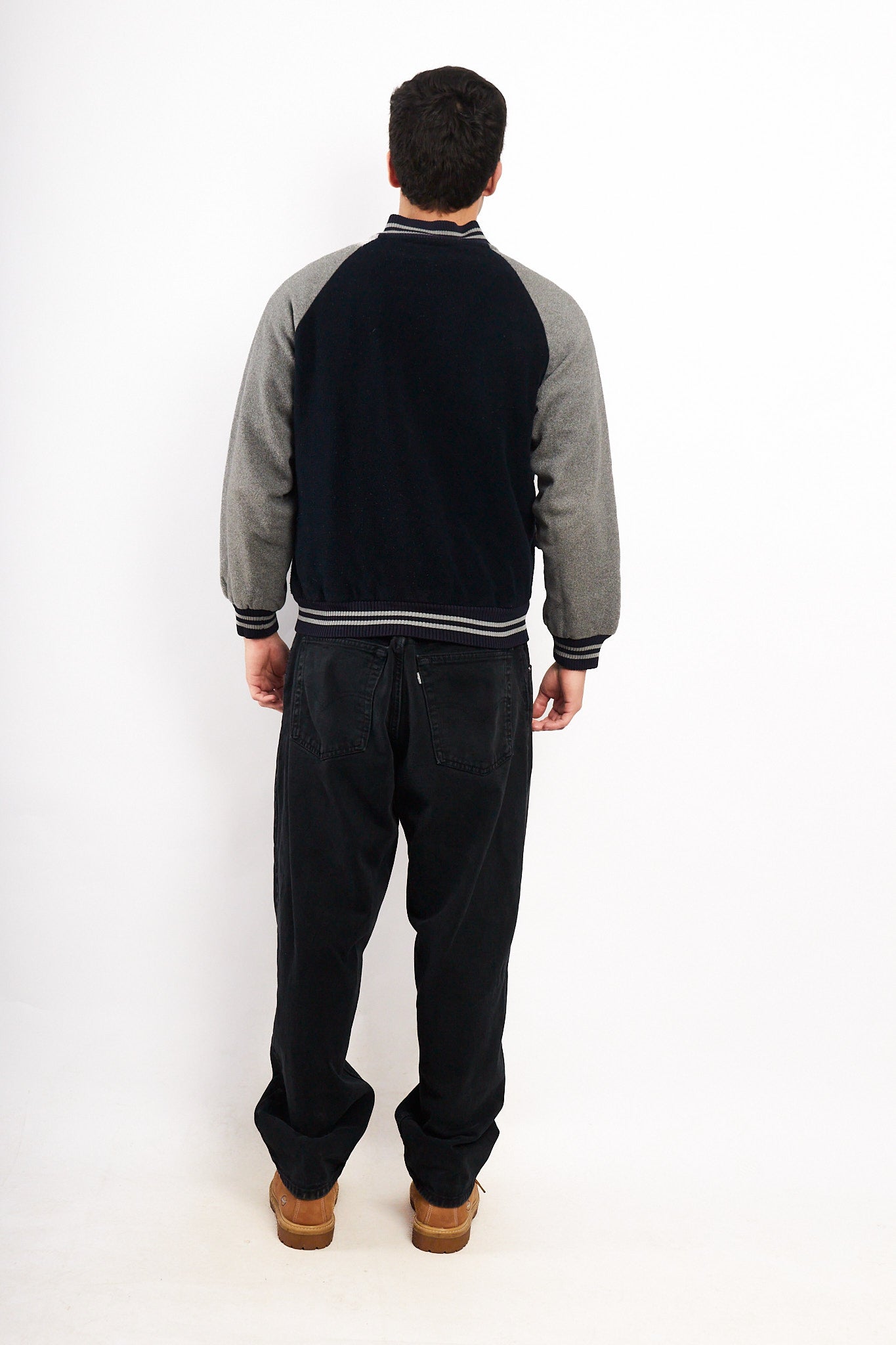 1990 Vintage Polo Sport Ralph Lauren Fleece Varsity (M)