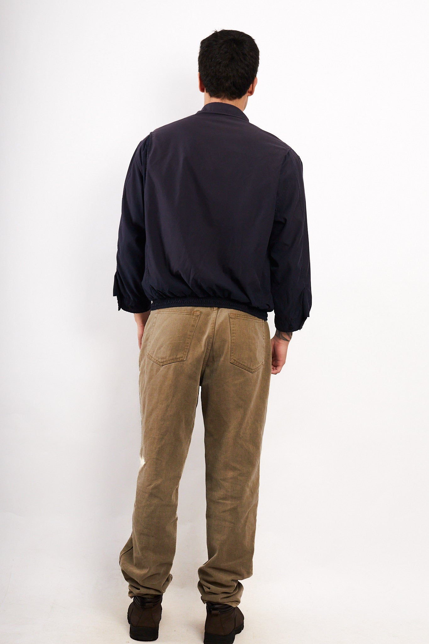 2000 Vintage Polo Ralph Lauren Navy Bi-Swing Harrington (M)