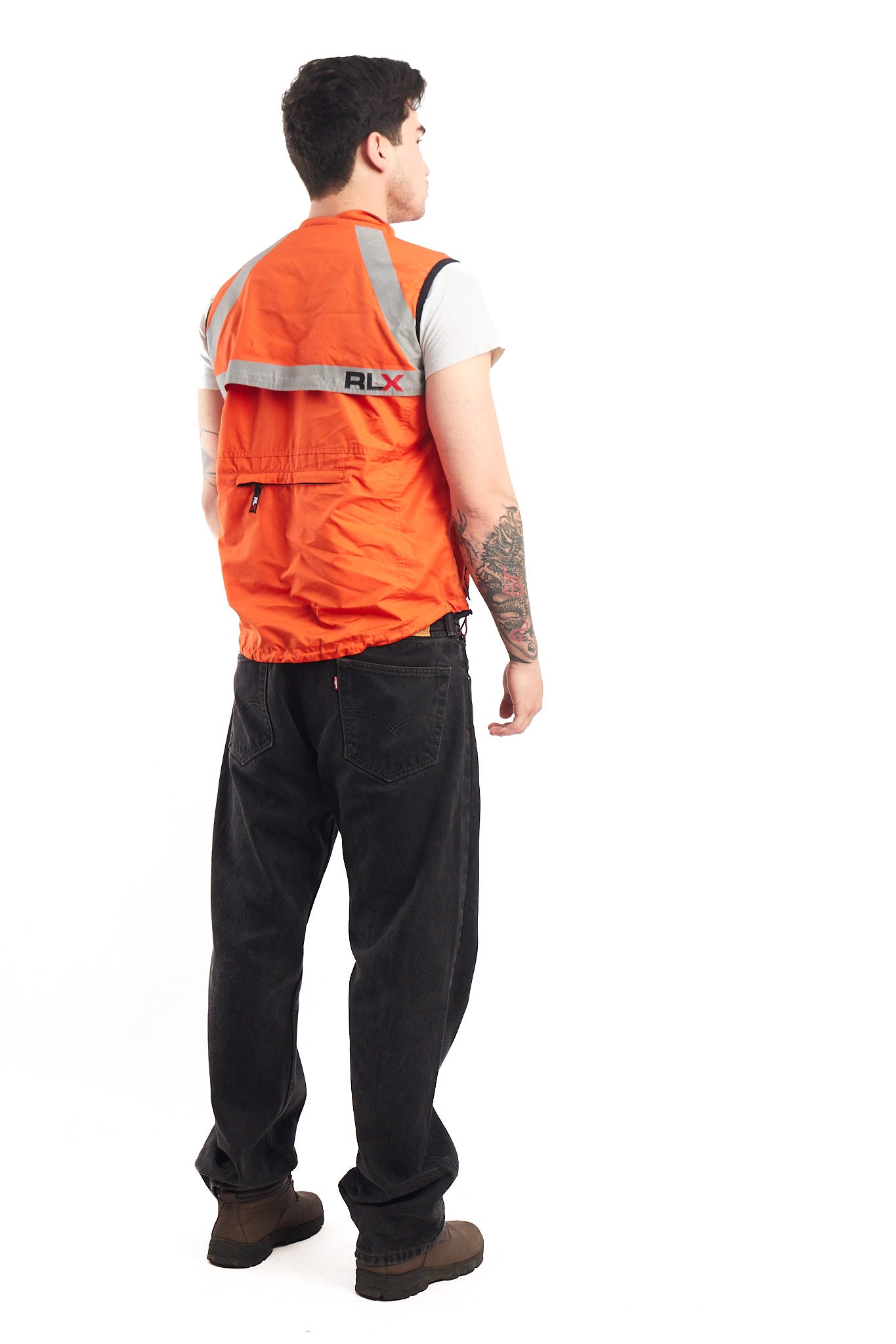 1990 Polo Sport Ralph Lauren RLX Reflective Vest (S/M)