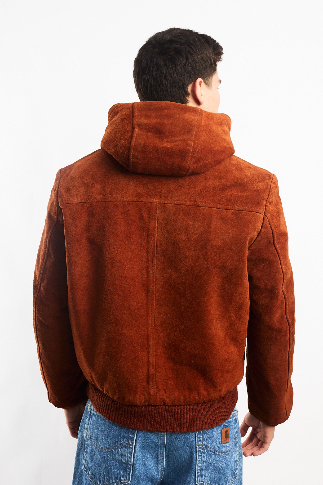1990 Vintage Cinnamon Cowhide Leather Active Jacket (M/L)